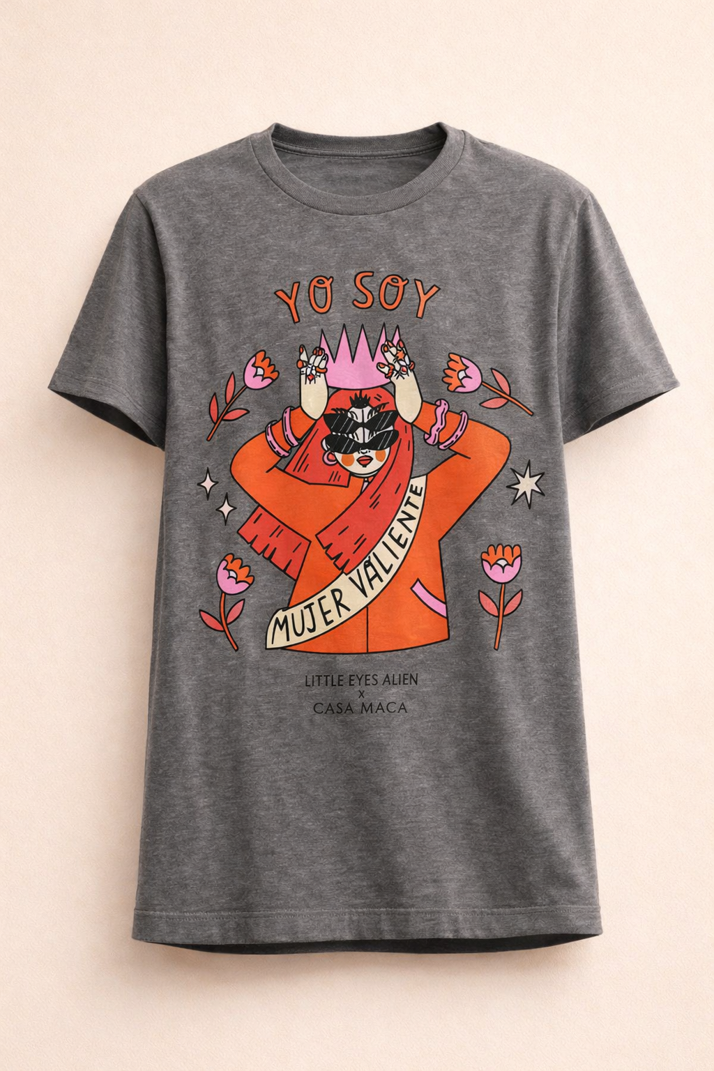 Playera Mujer Valiente