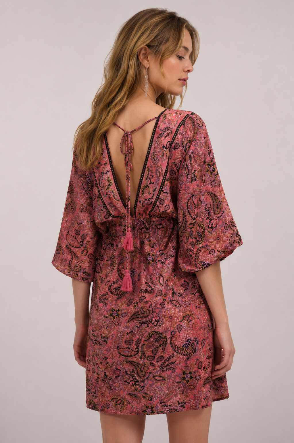 Vestido Azafrán Rosa