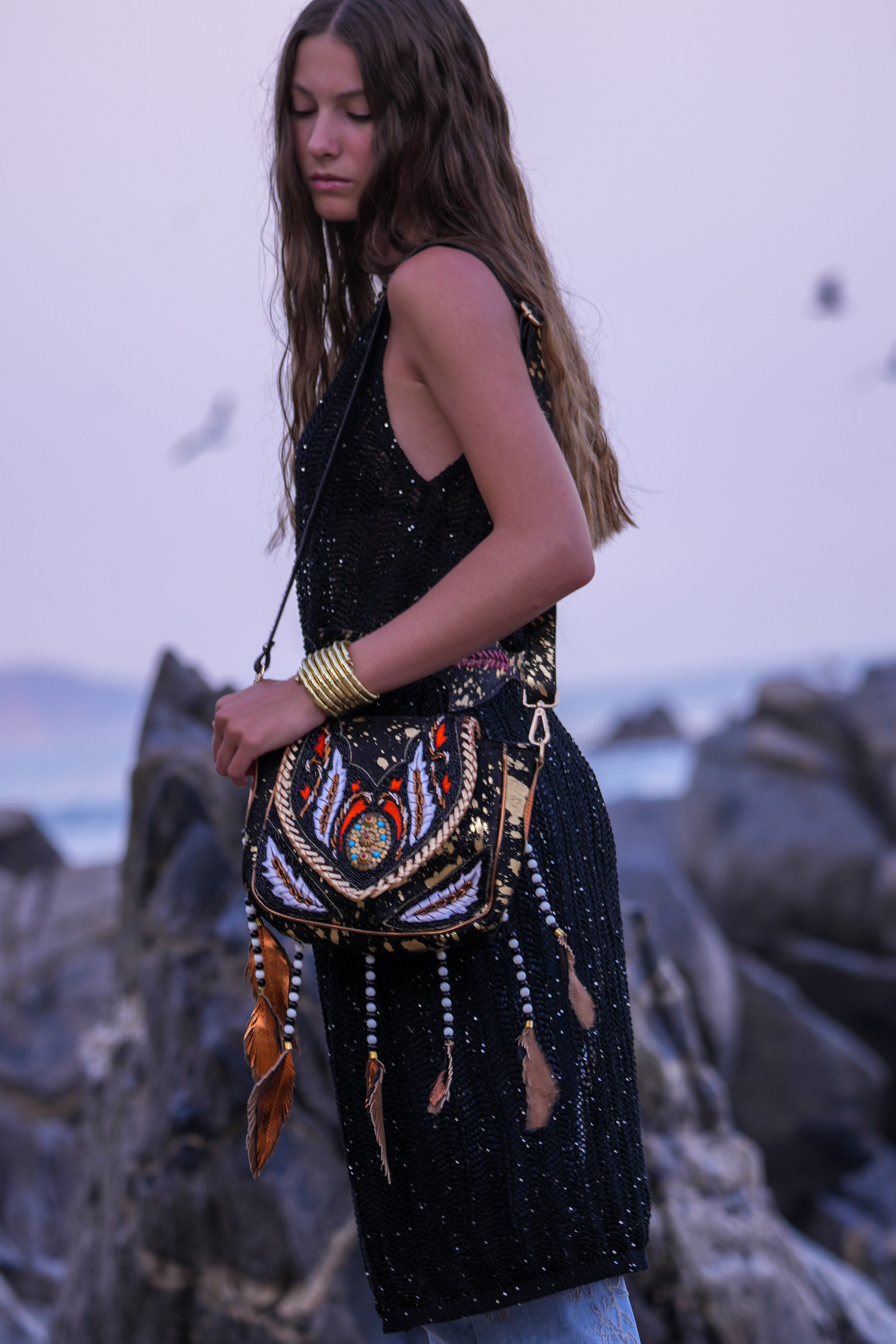 Bolsa Scarlet Negra