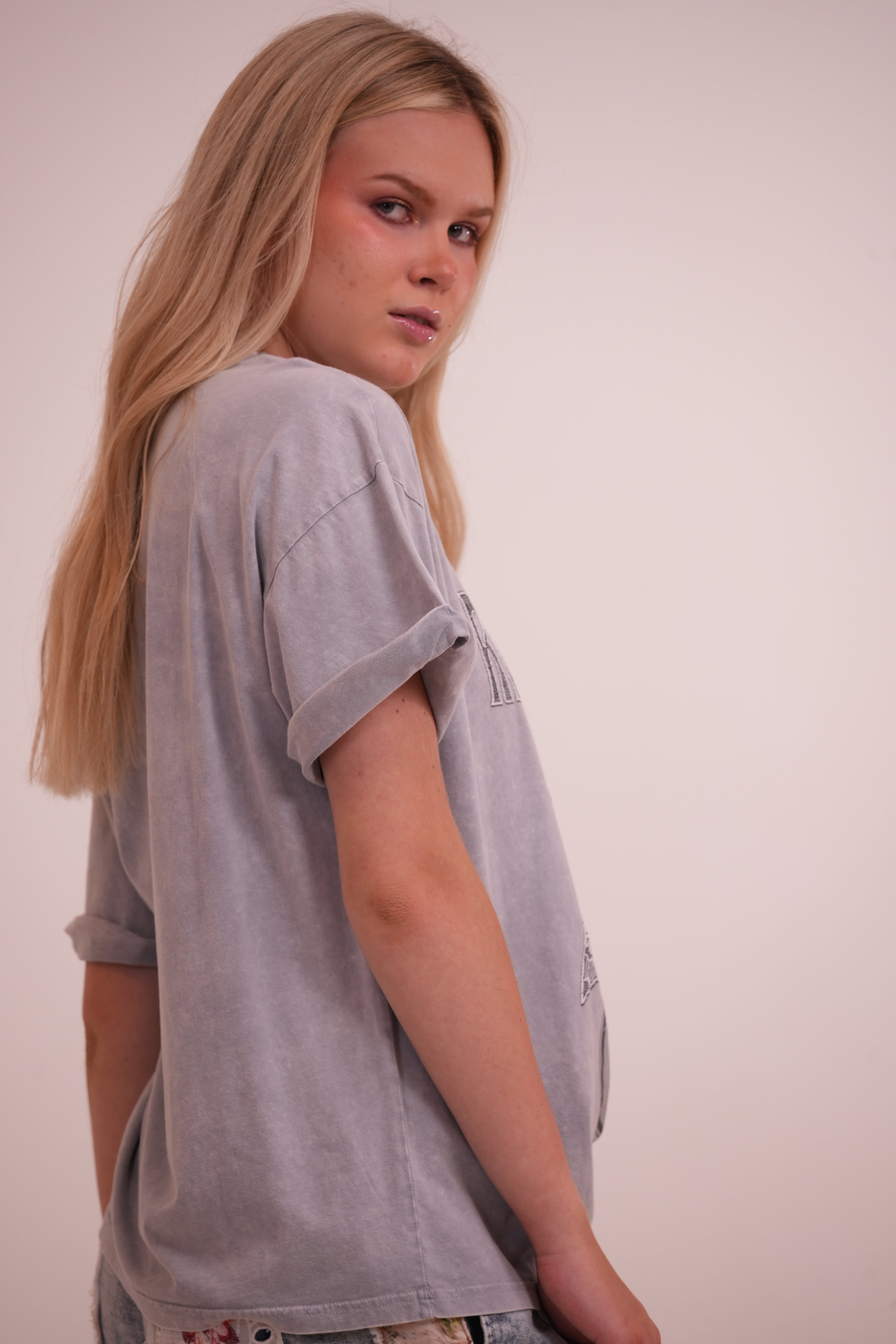 Blusa Kappa Gris