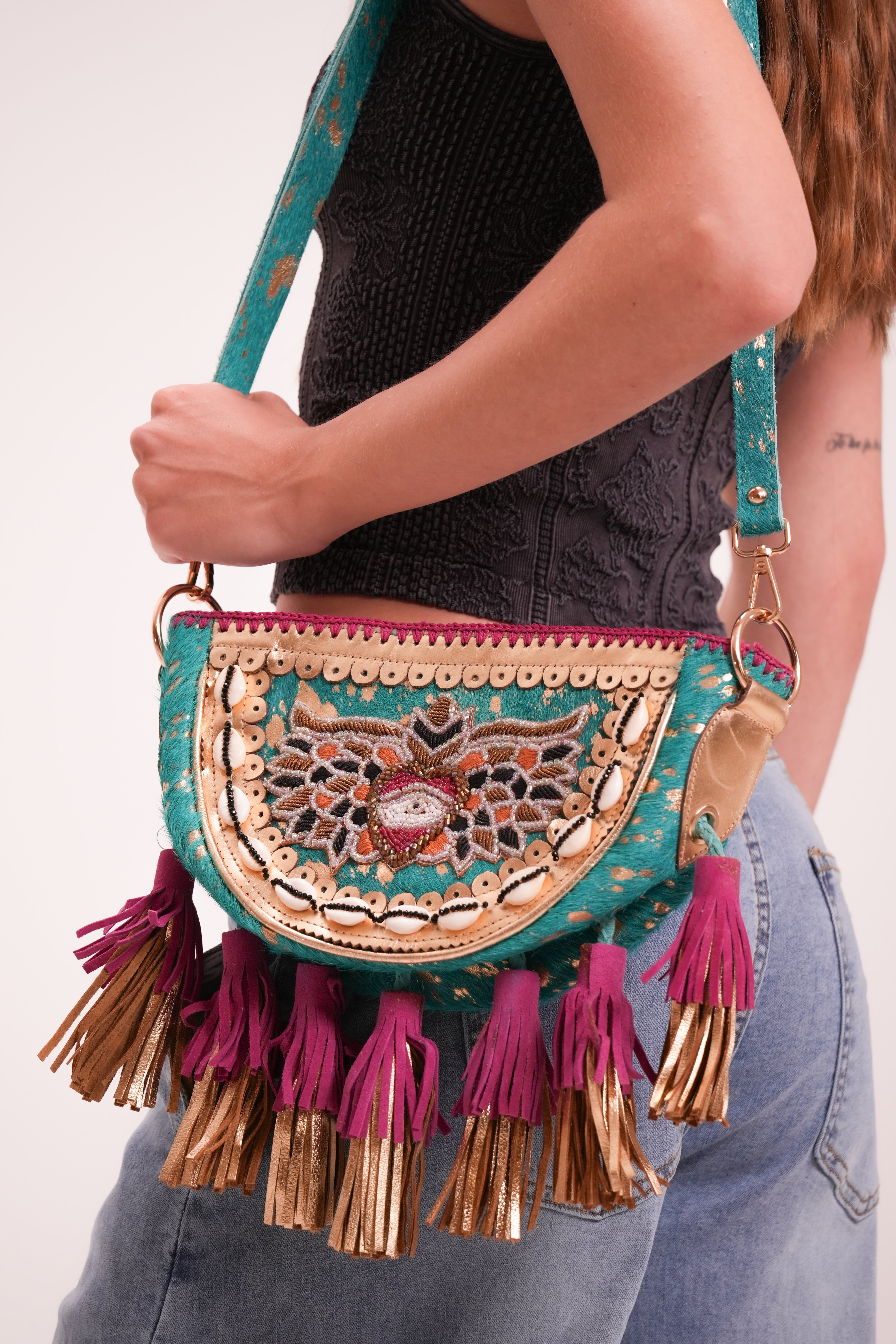 Bolsa Aruba Turquesa