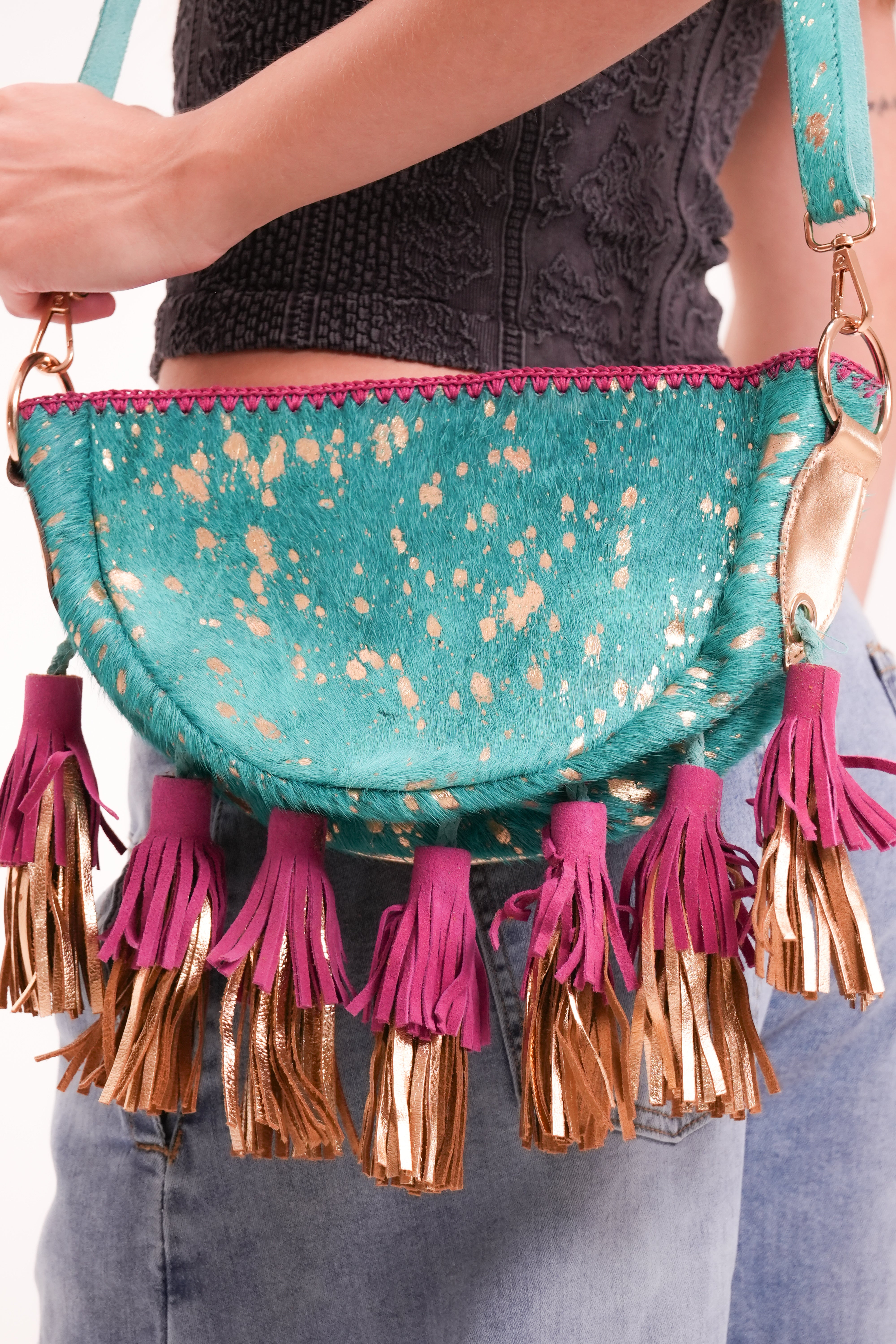 Bolsa Aruba Turquesa