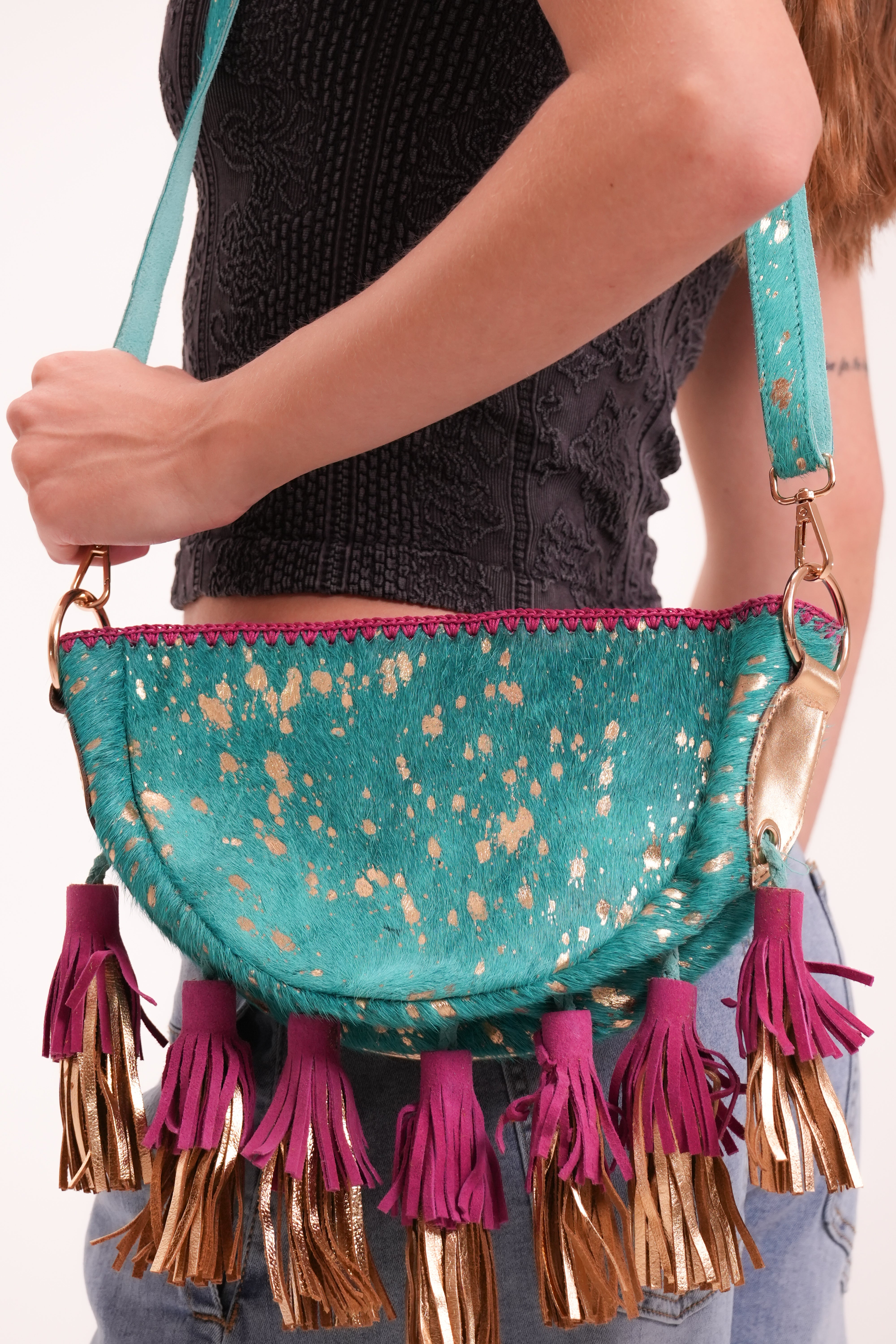 Bolsa Aruba Turquesa