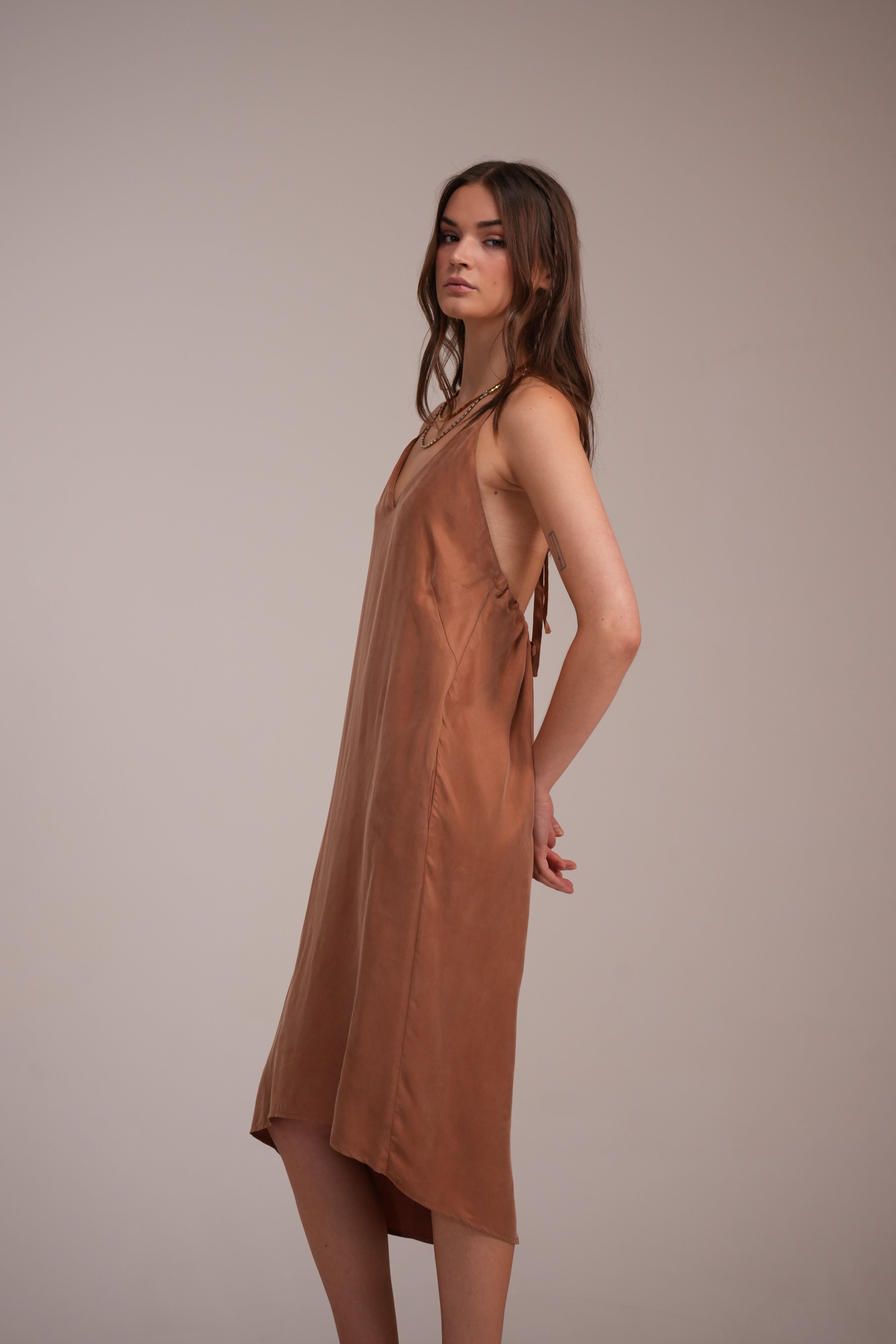 Vestido Lara Ladrillo