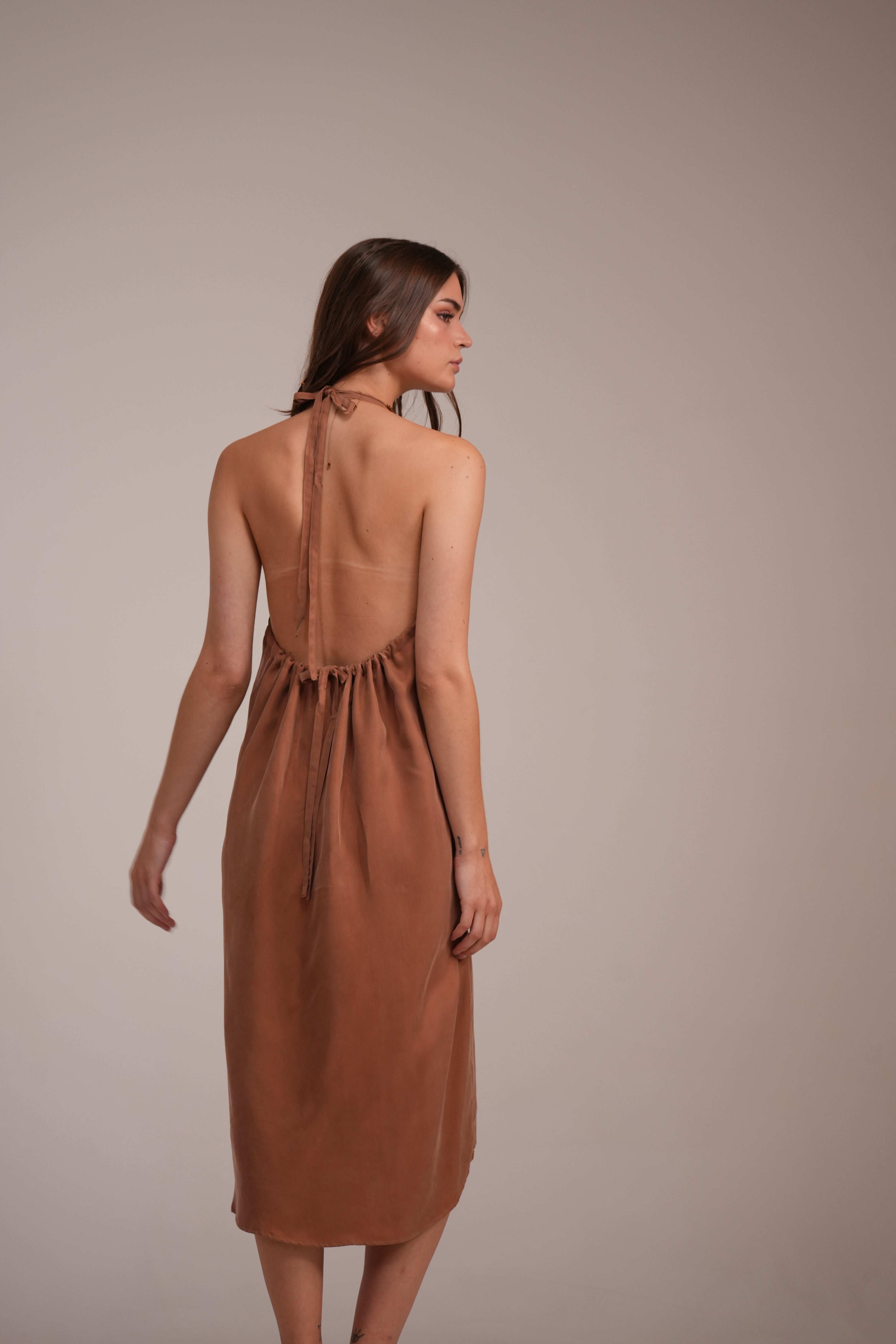 Vestido Lara Ladrillo