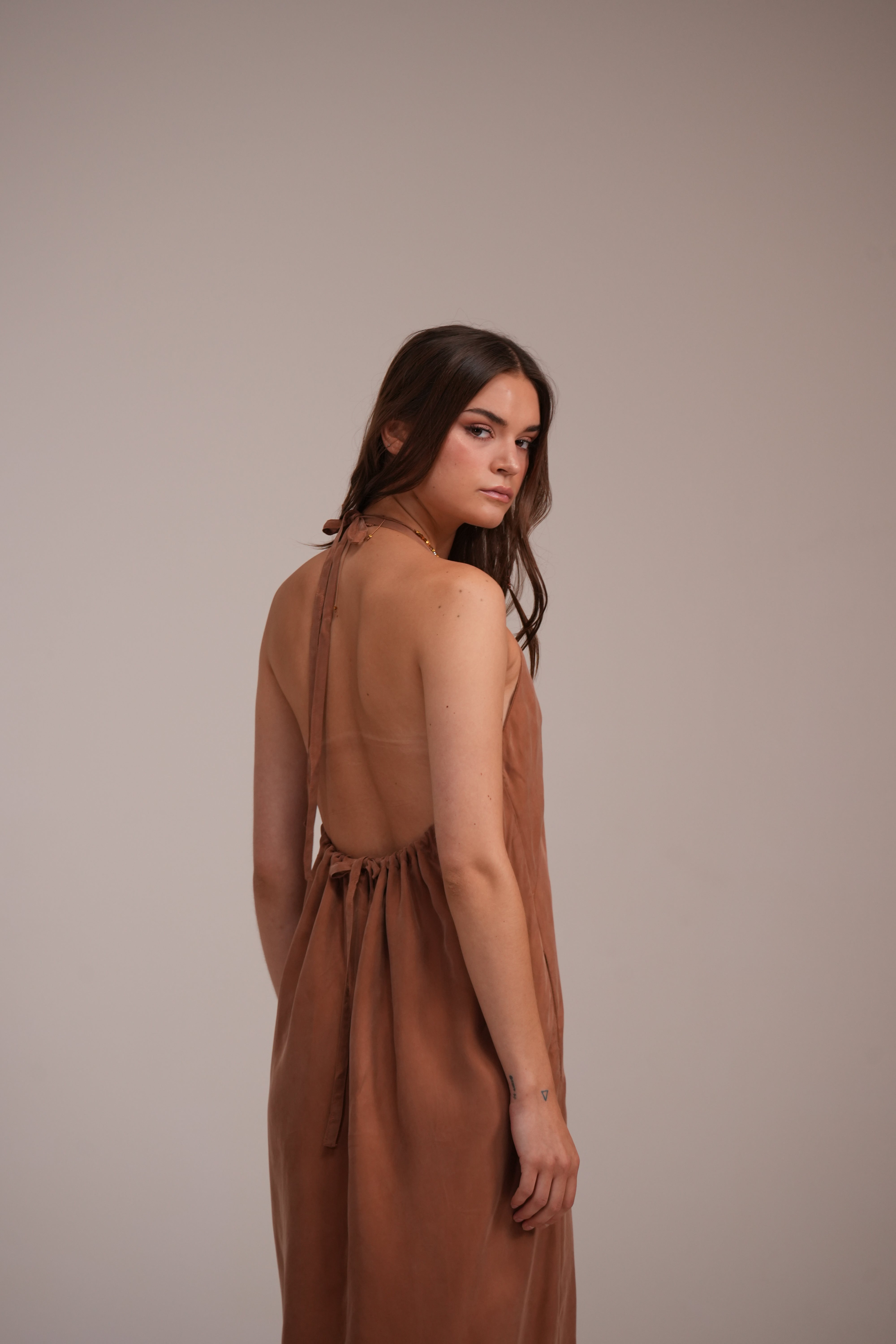 Vestido Lara Ladrillo
