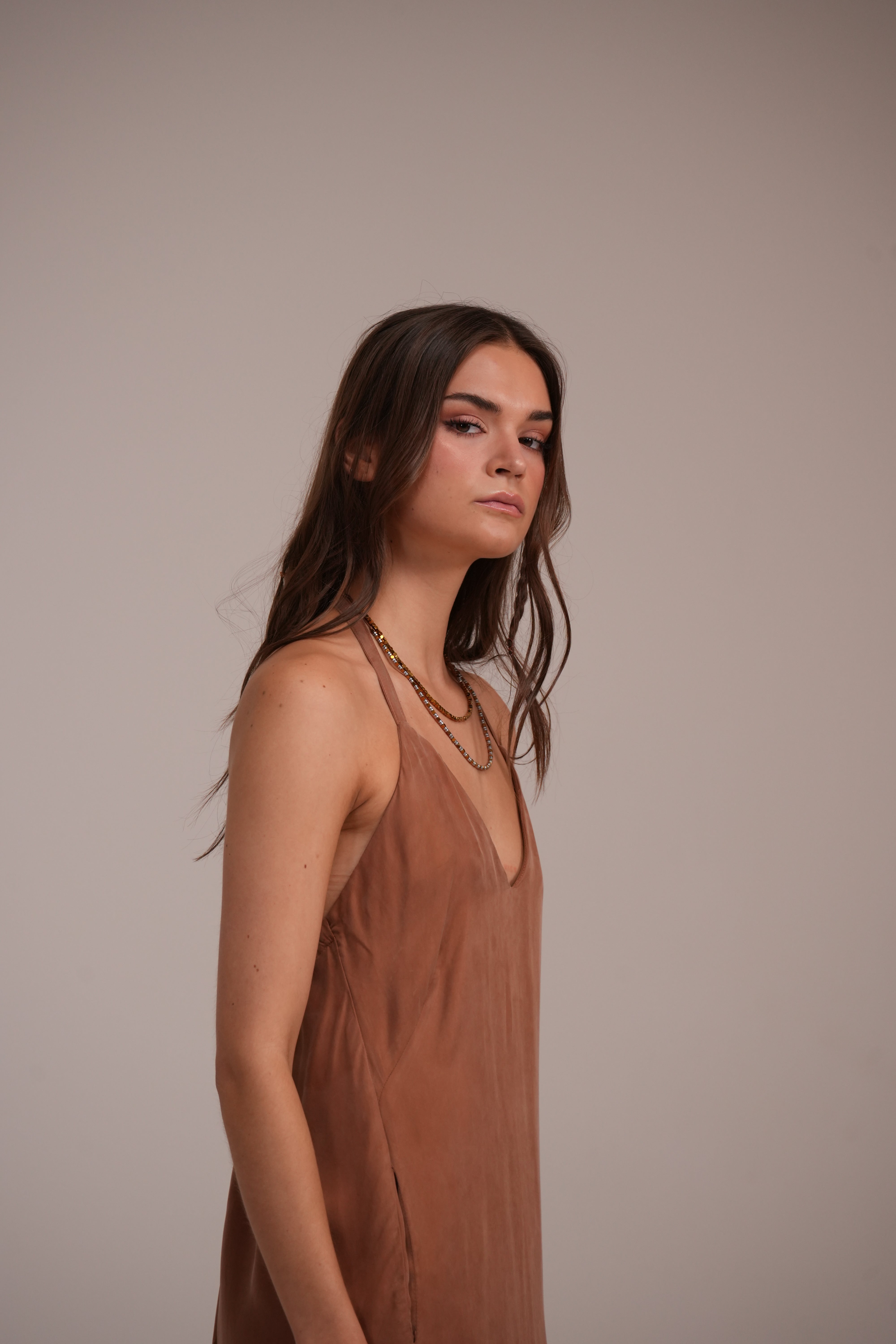 Vestido Lara Ladrillo