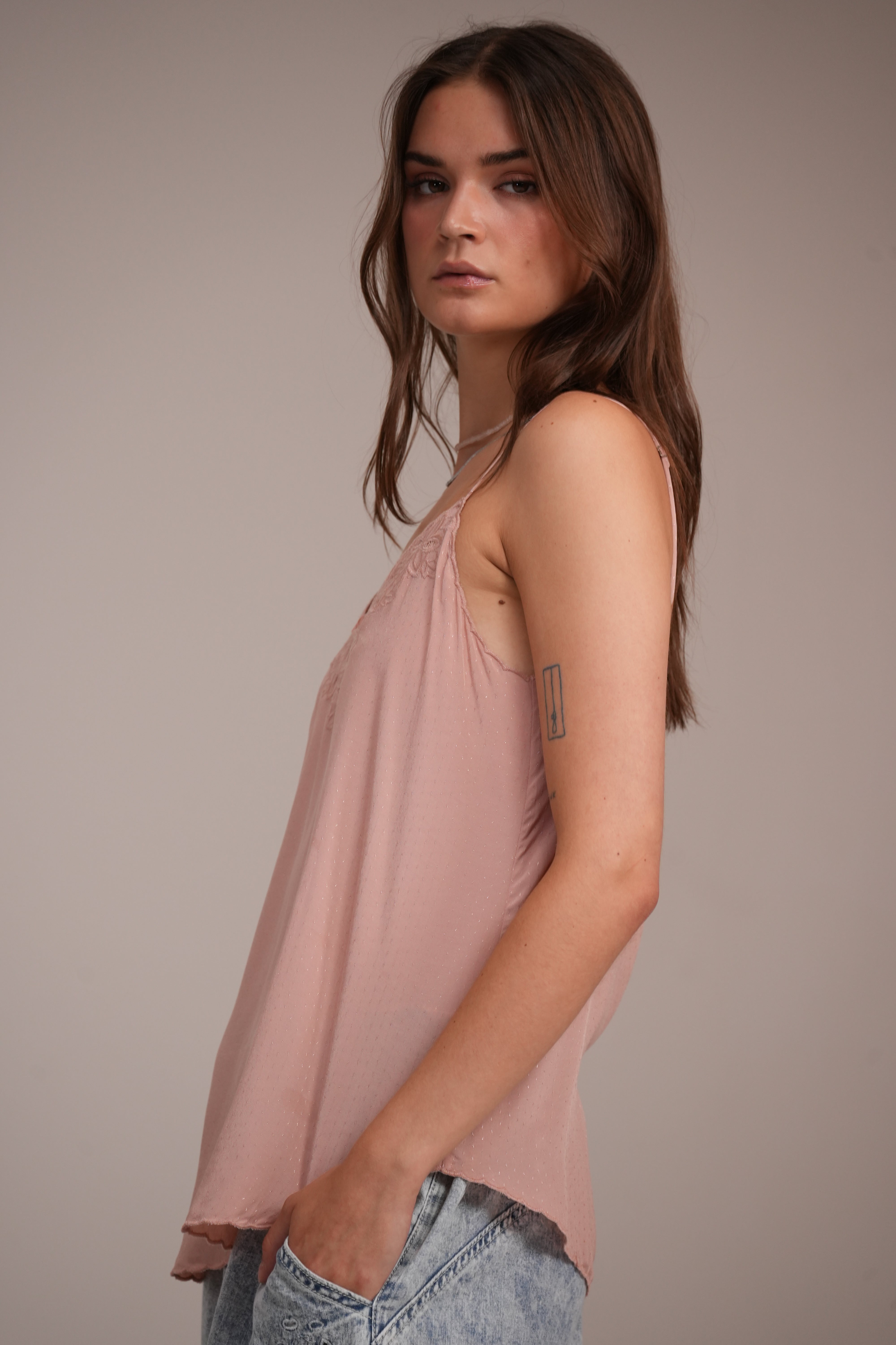 Blusa Christa Rosa