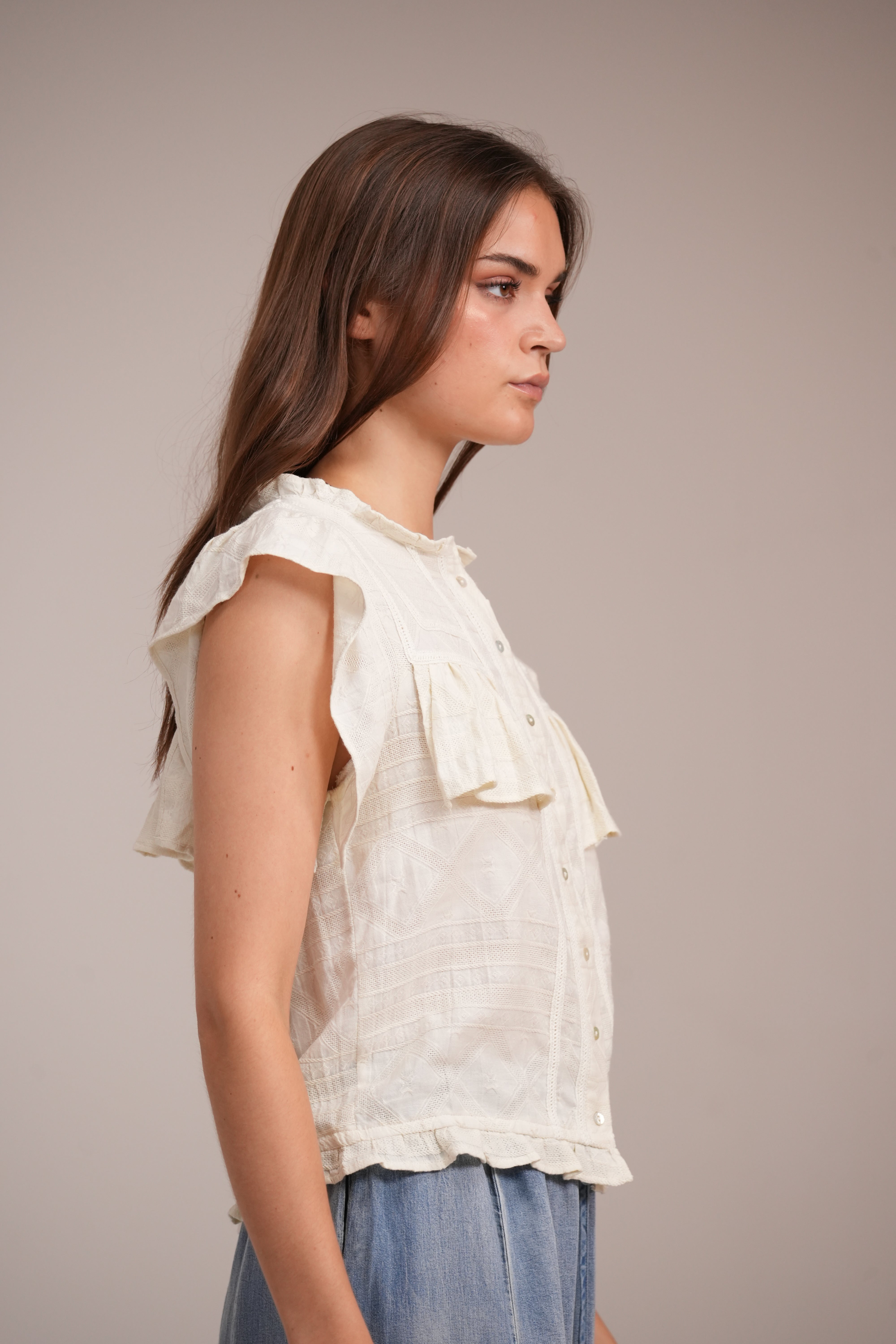 Blusa Catalina Beige
