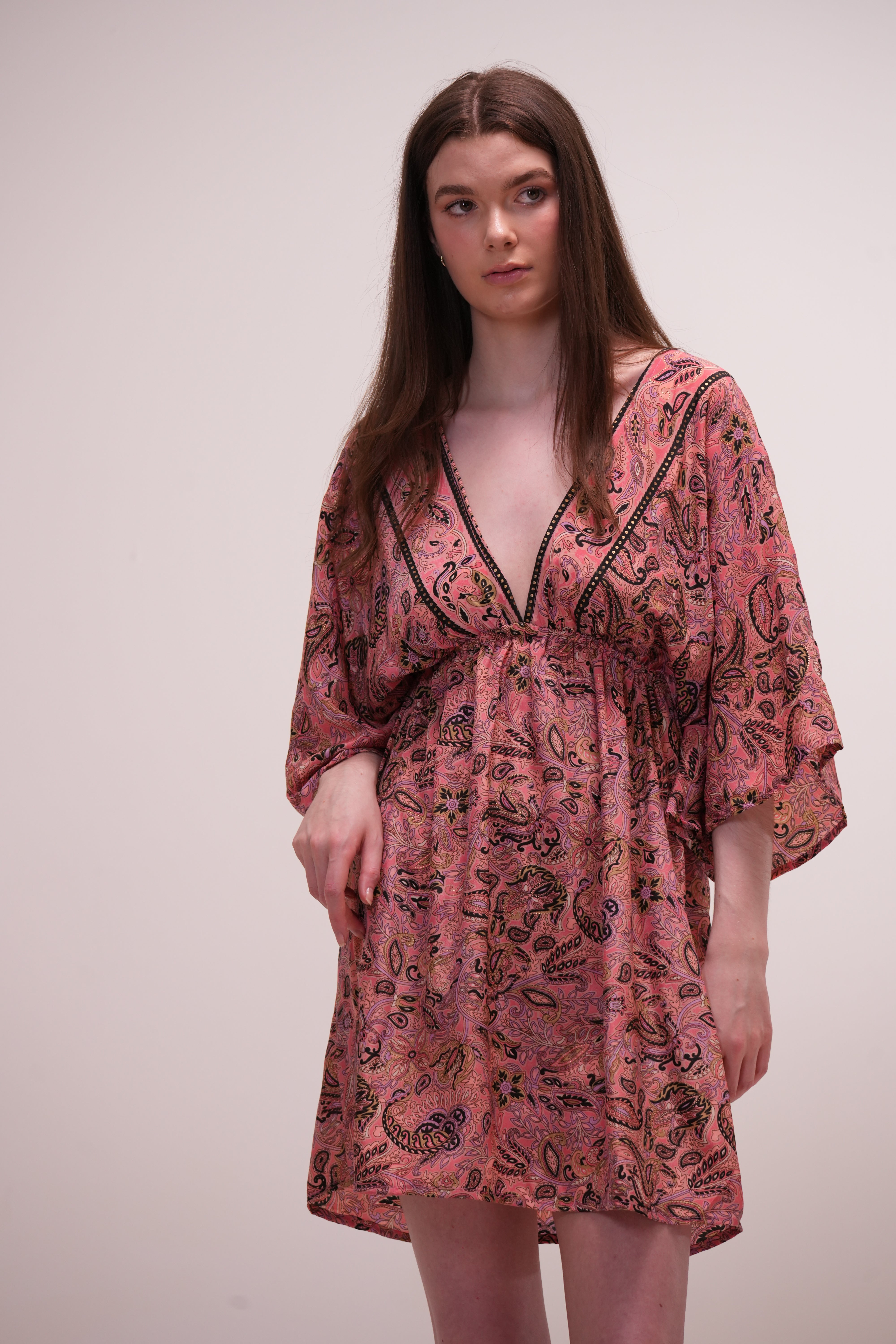 Vestido Azafrán Rosa