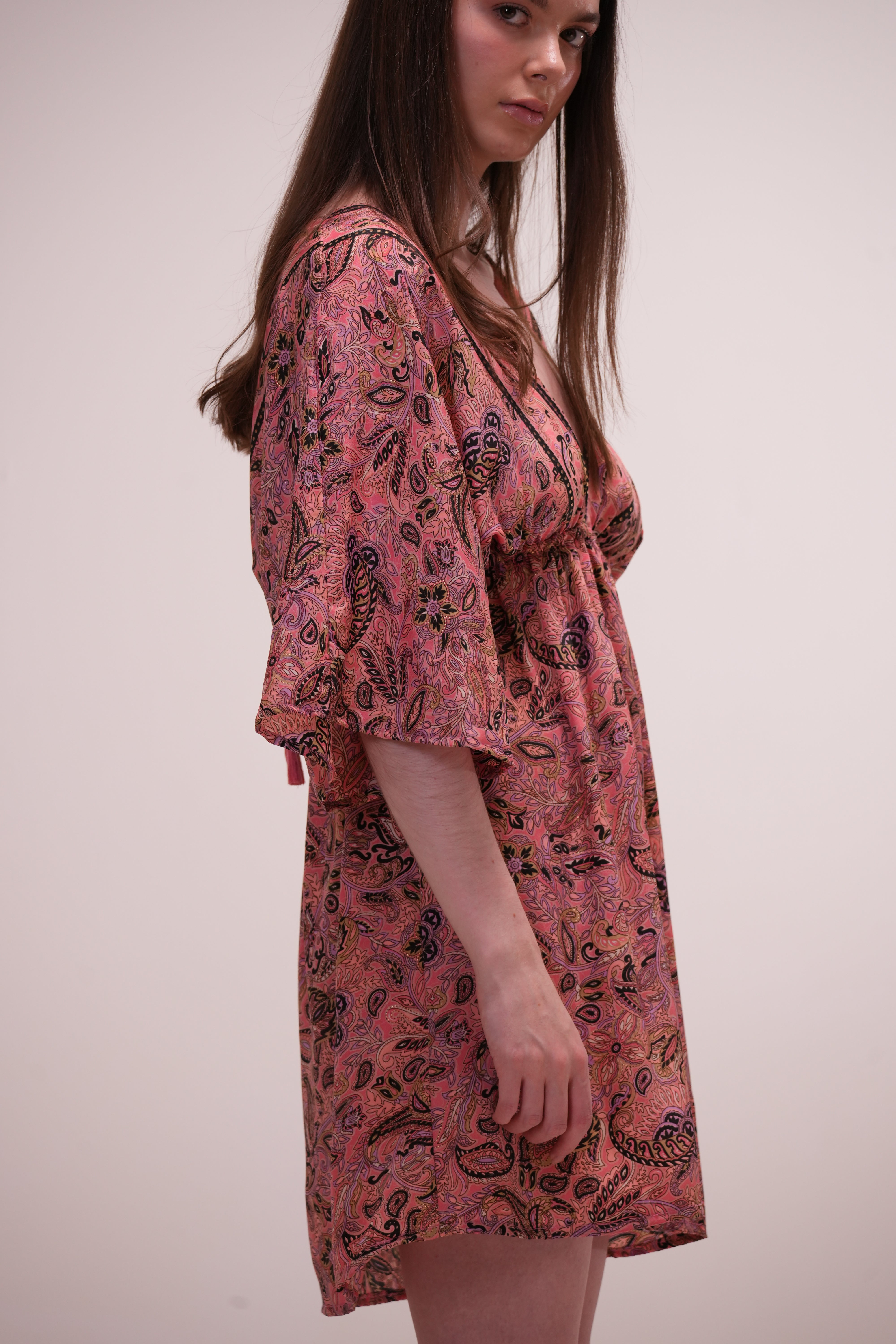 Vestido Azafrán Rosa