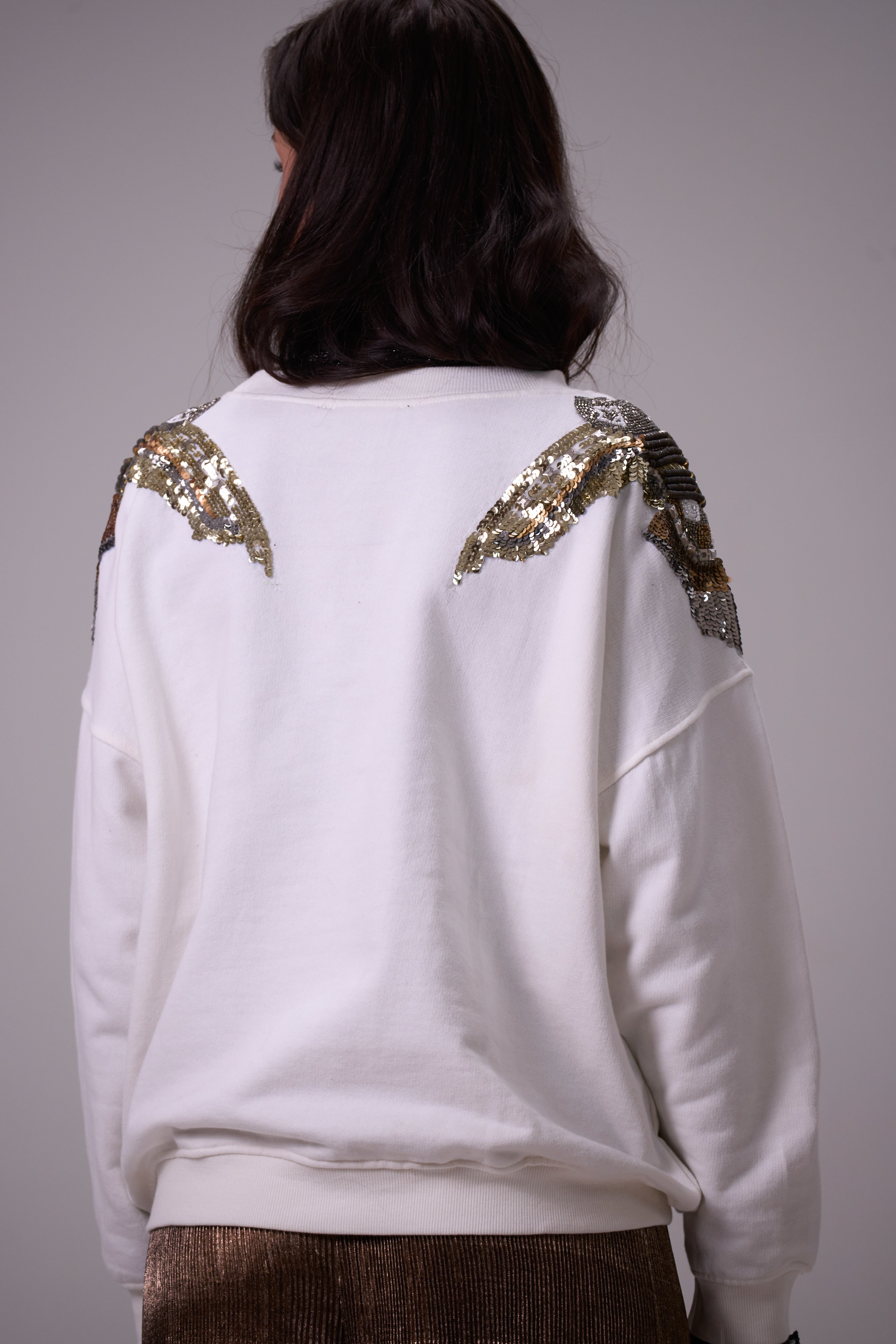 Sudadera Praga Blanca