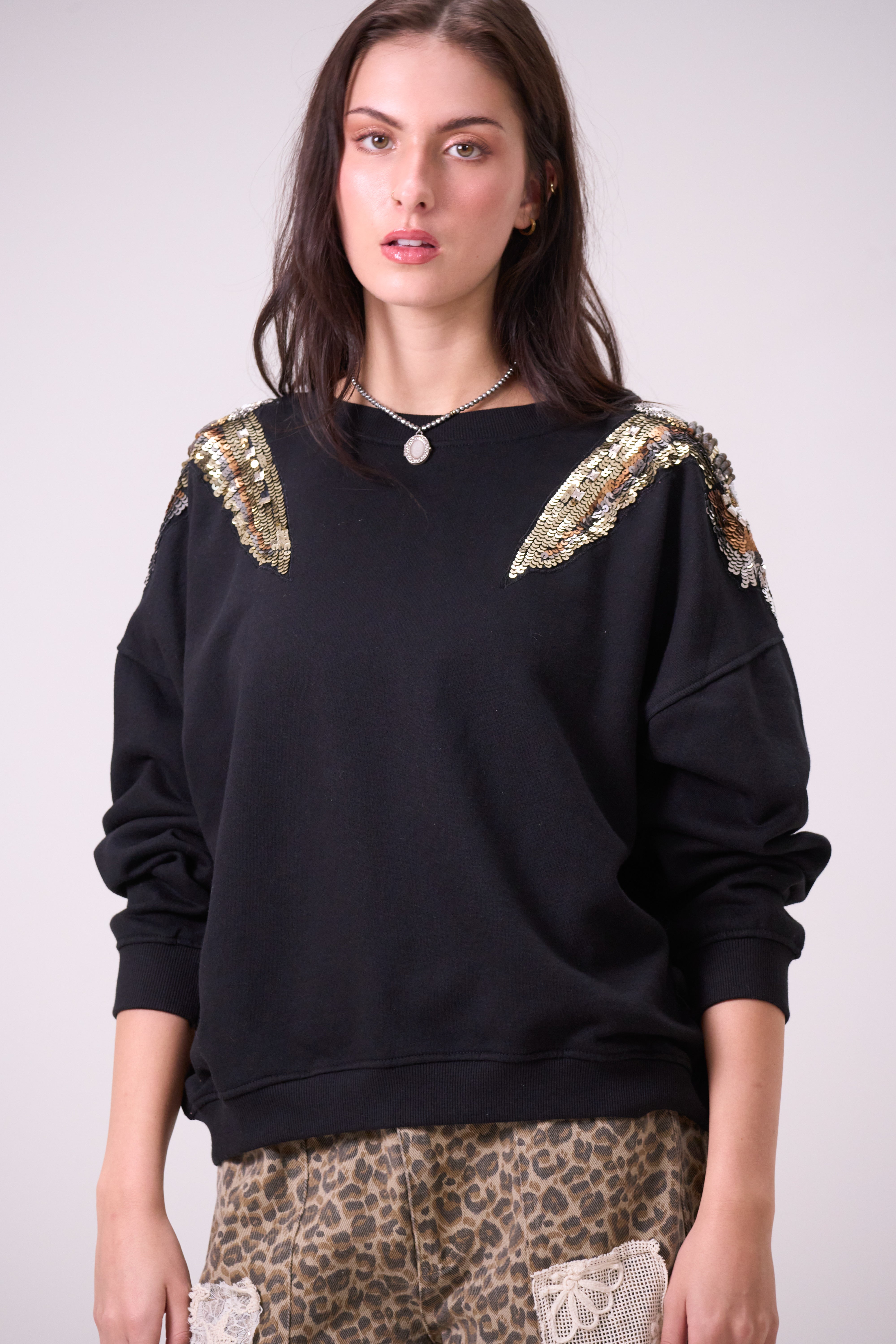 Sudadera Praga Negra