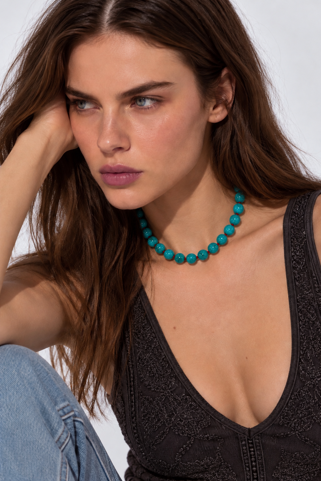 Collar turquesa