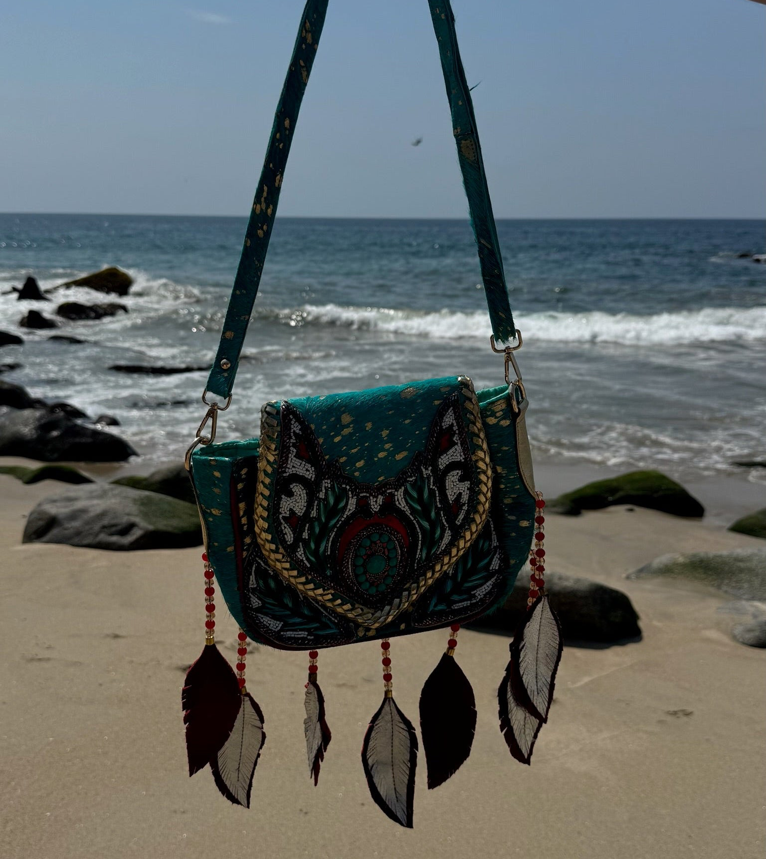 Bolsa Scarlet Turquesa