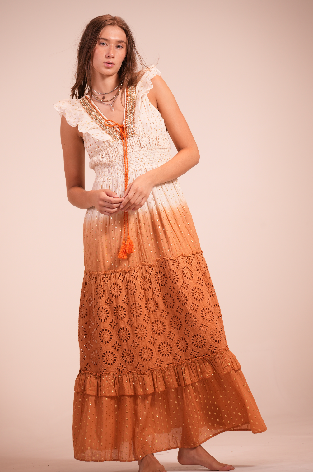 Vestido Kimi 1 Coral