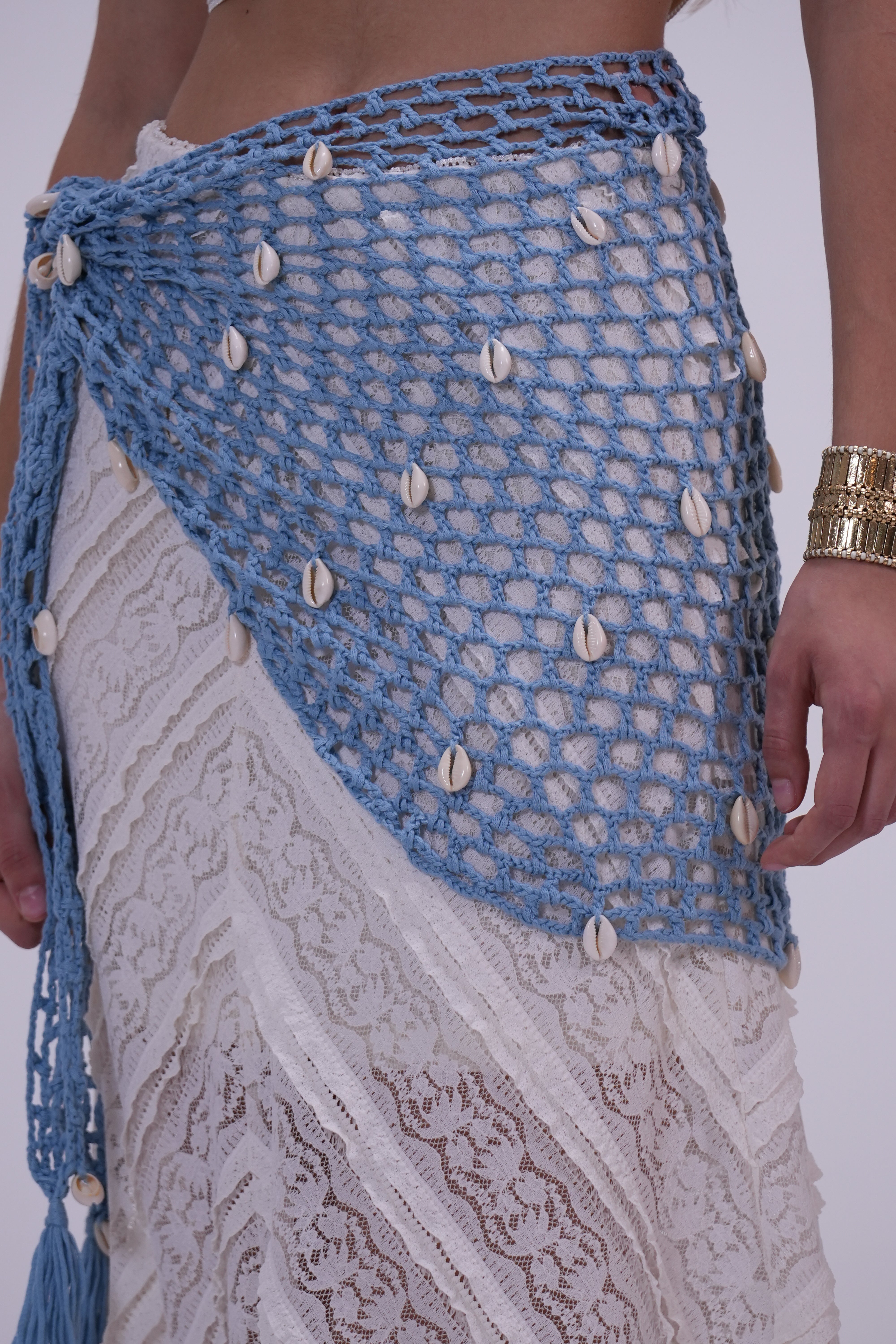 Pashmina Morgo Azul