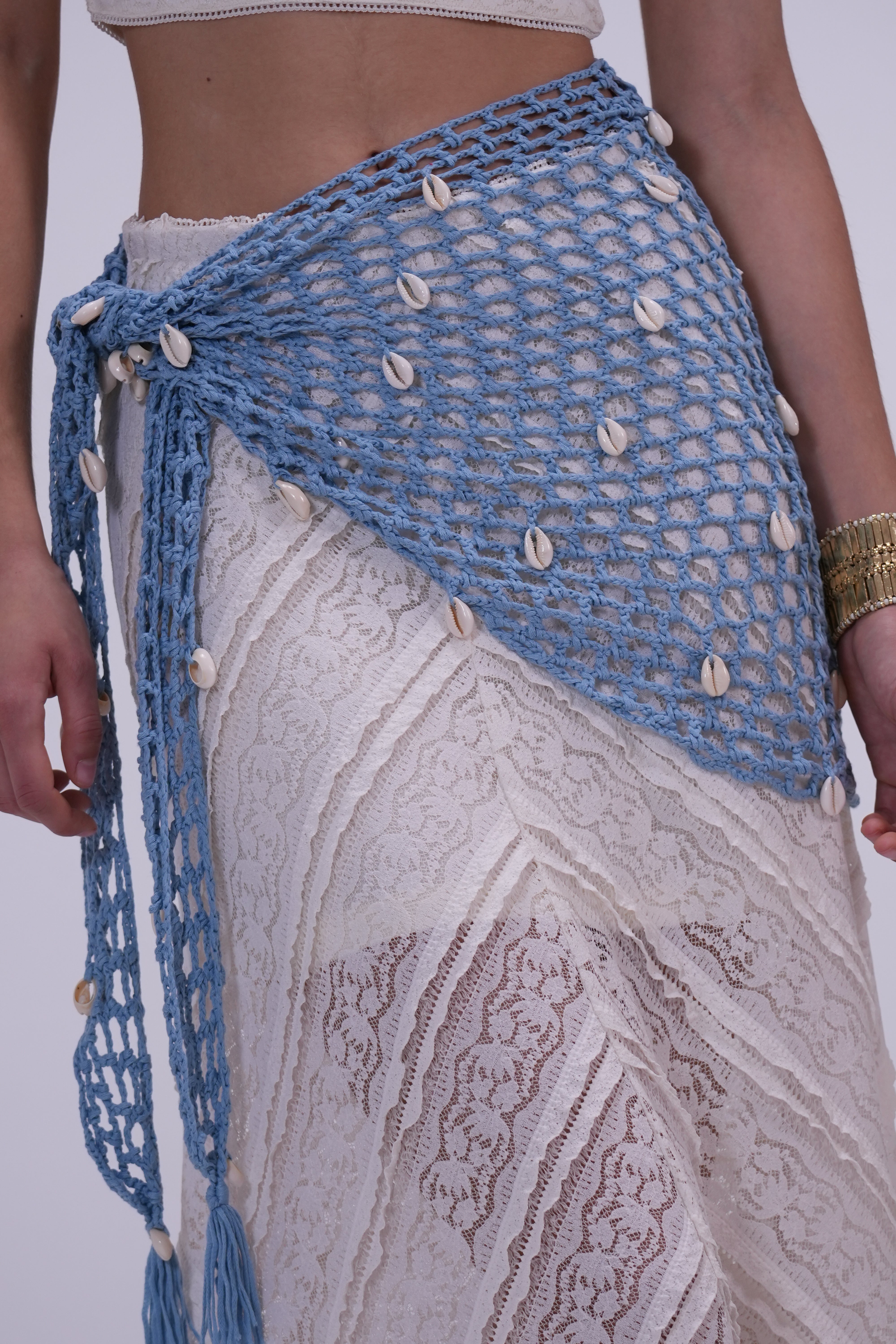 Pashmina Morgo Azul
