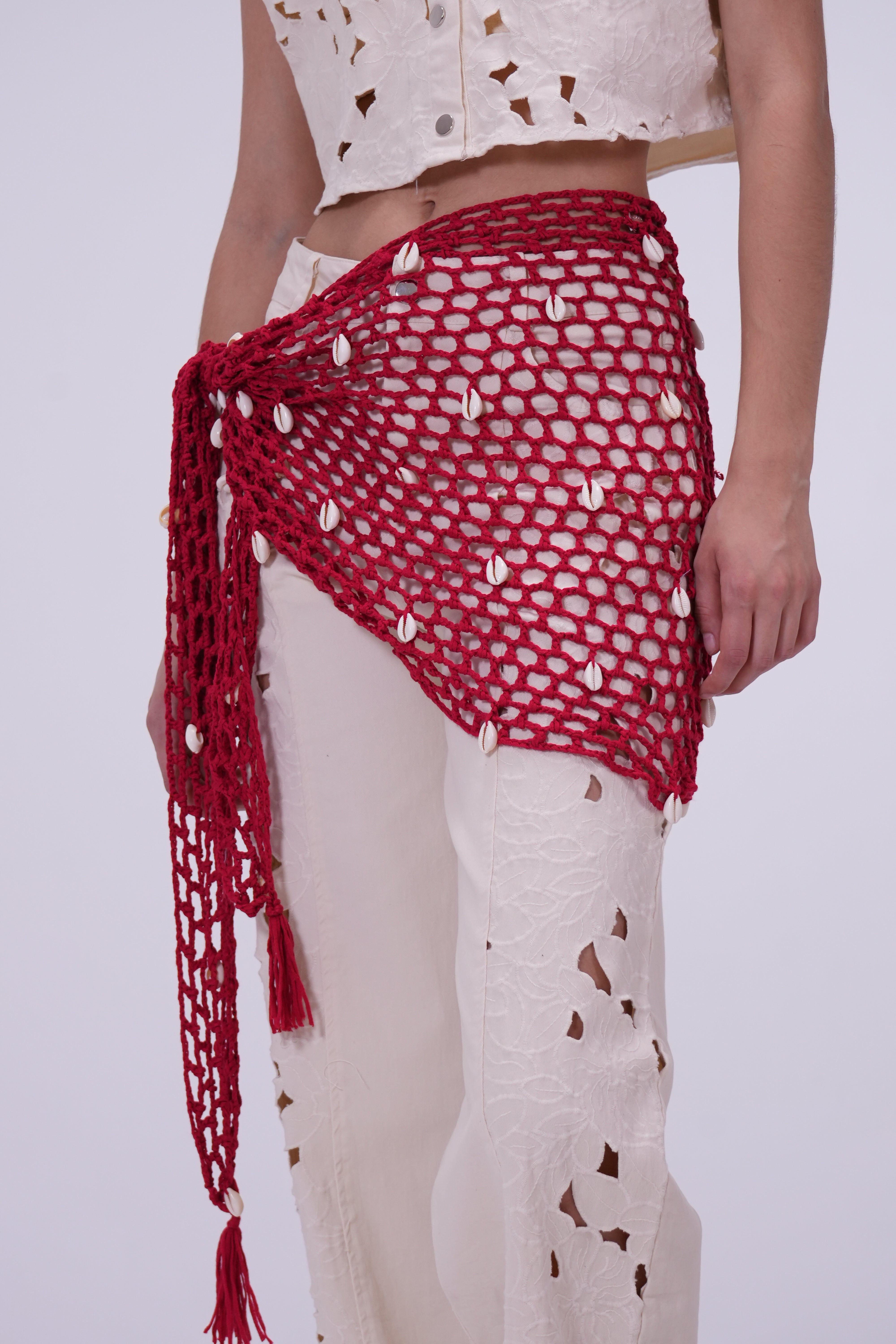 Pashmina Morgo Roja