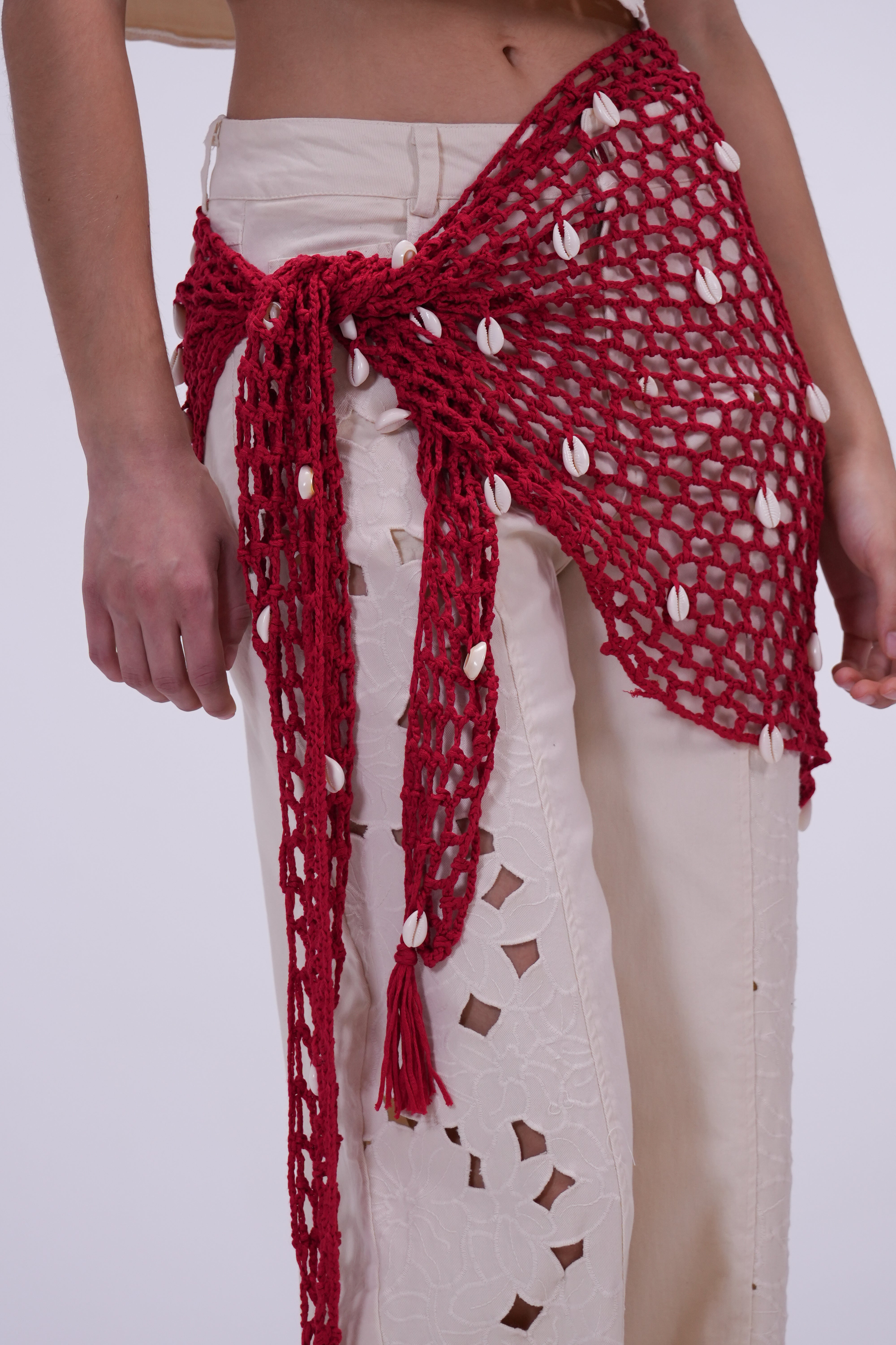 Pashmina Morgo Roja