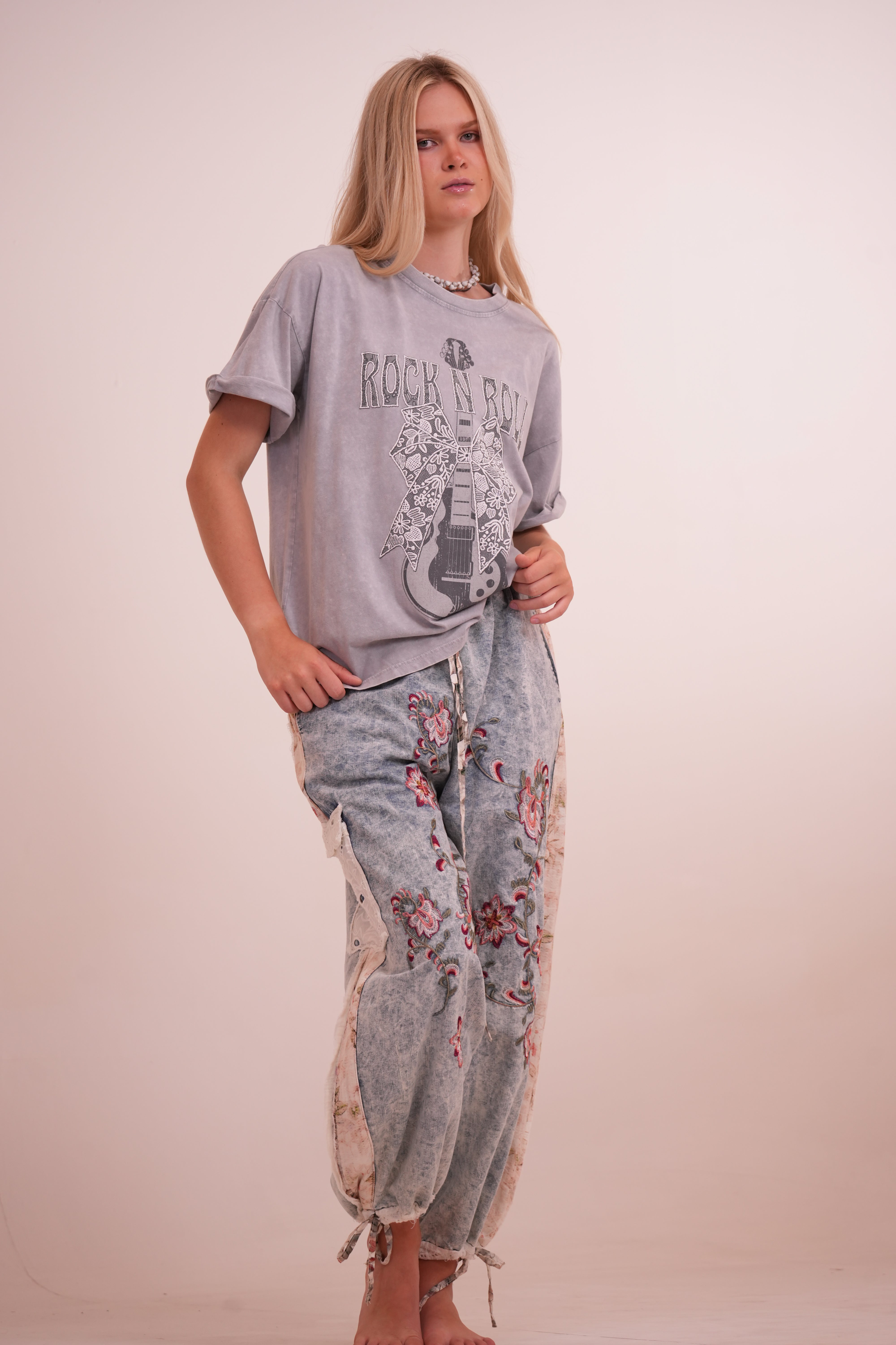 Blusa Kappa Gris