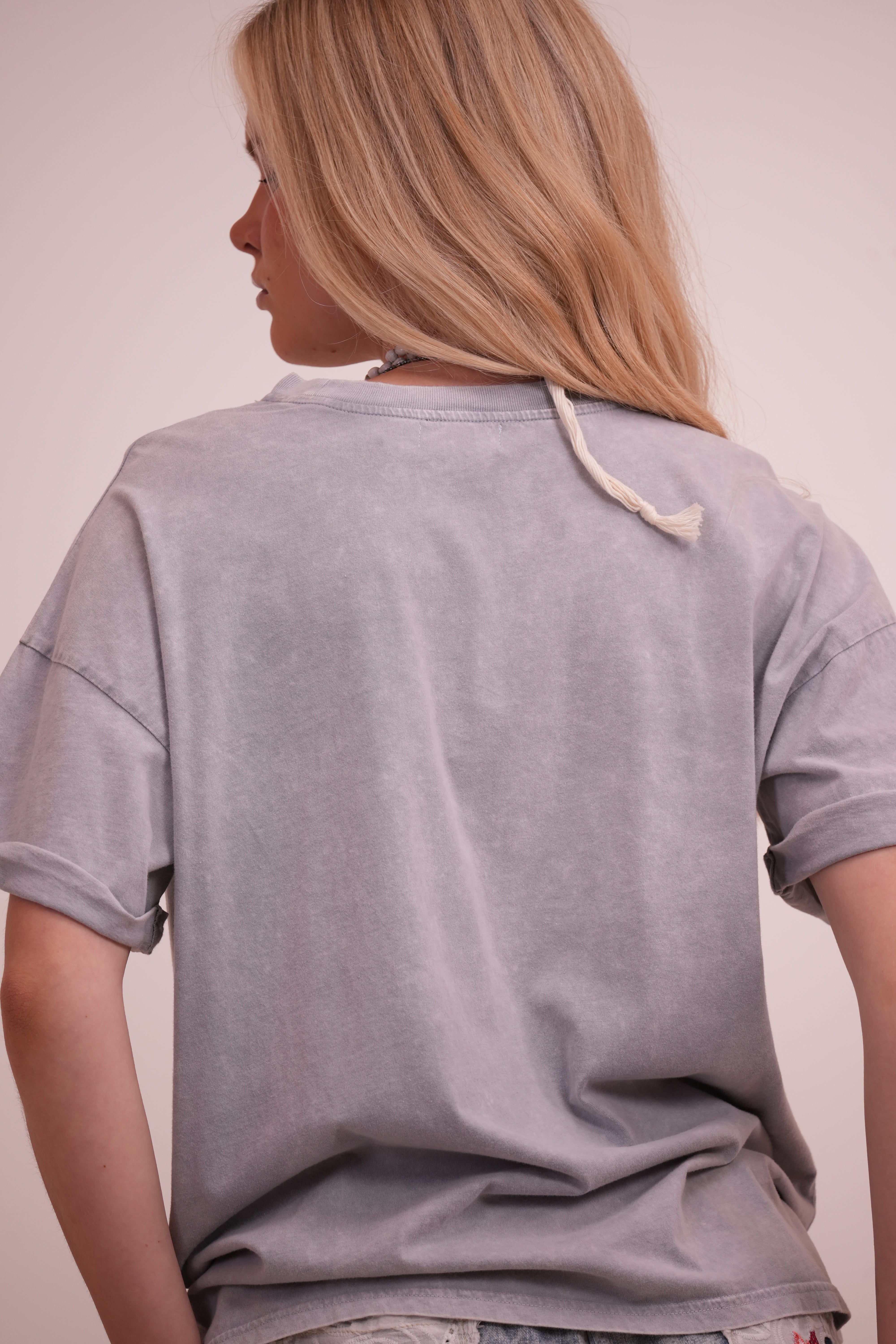 Blusa Kappa Gris
