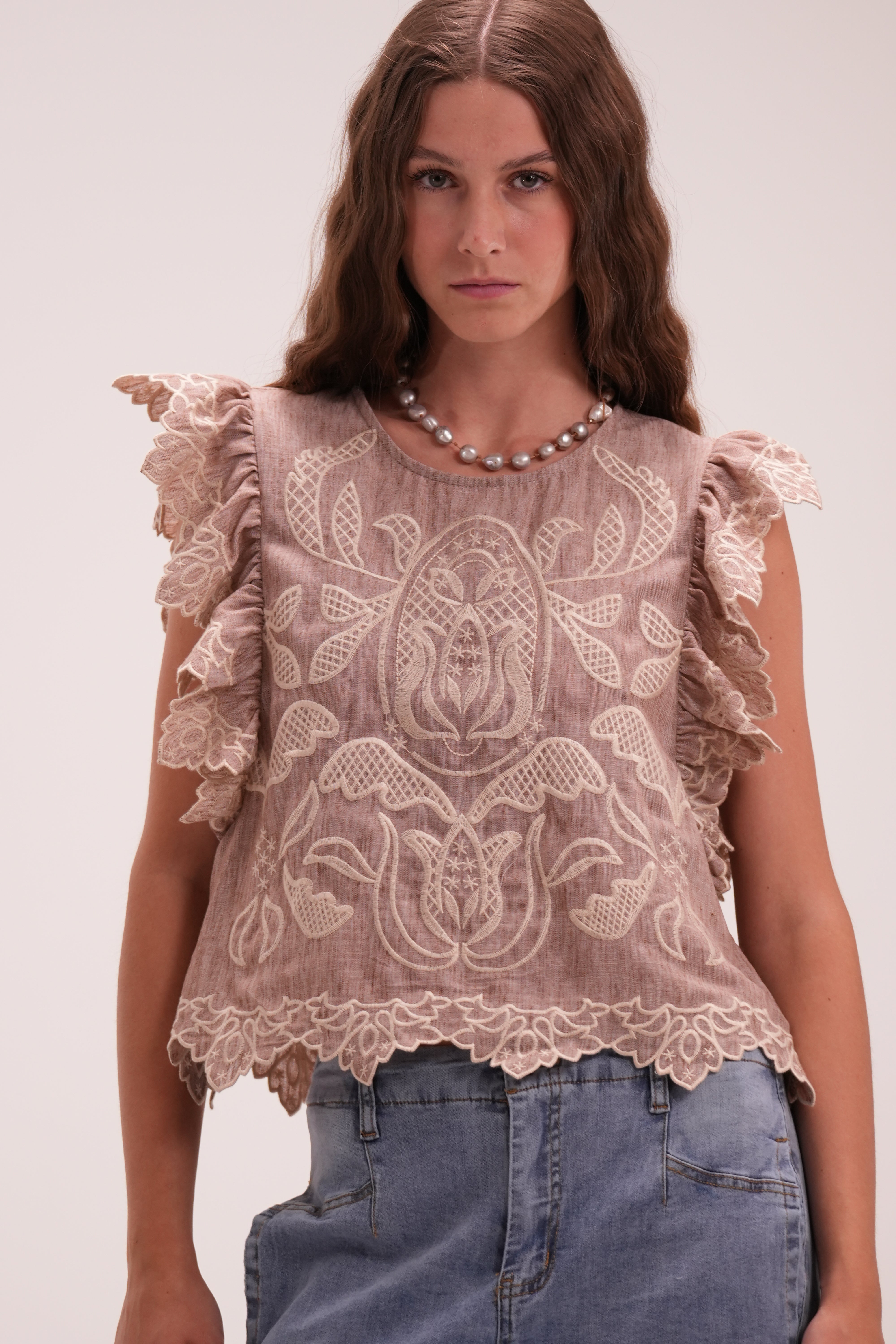 Blusa Agapanto