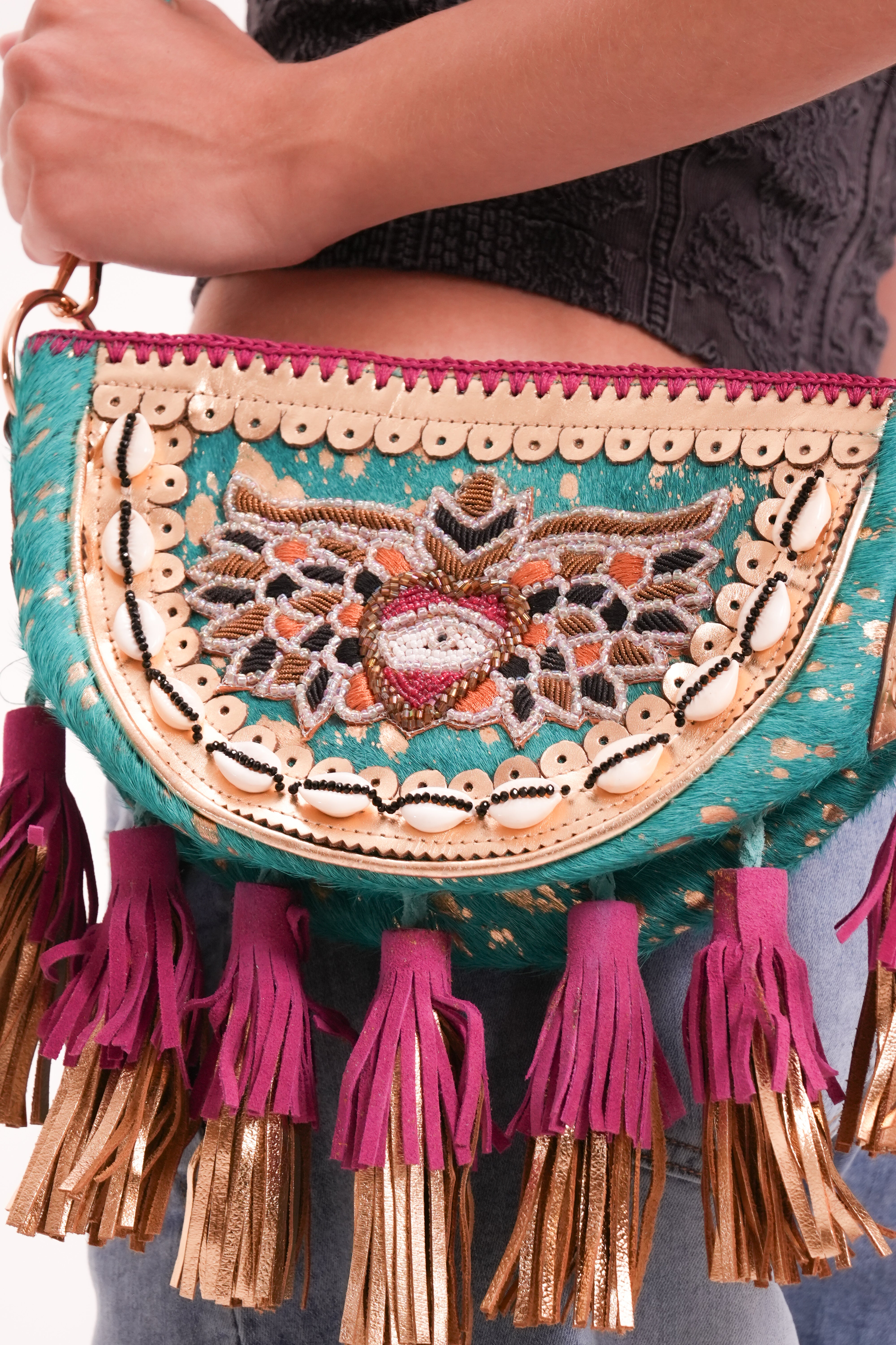 Bolsa Aruba Turquesa