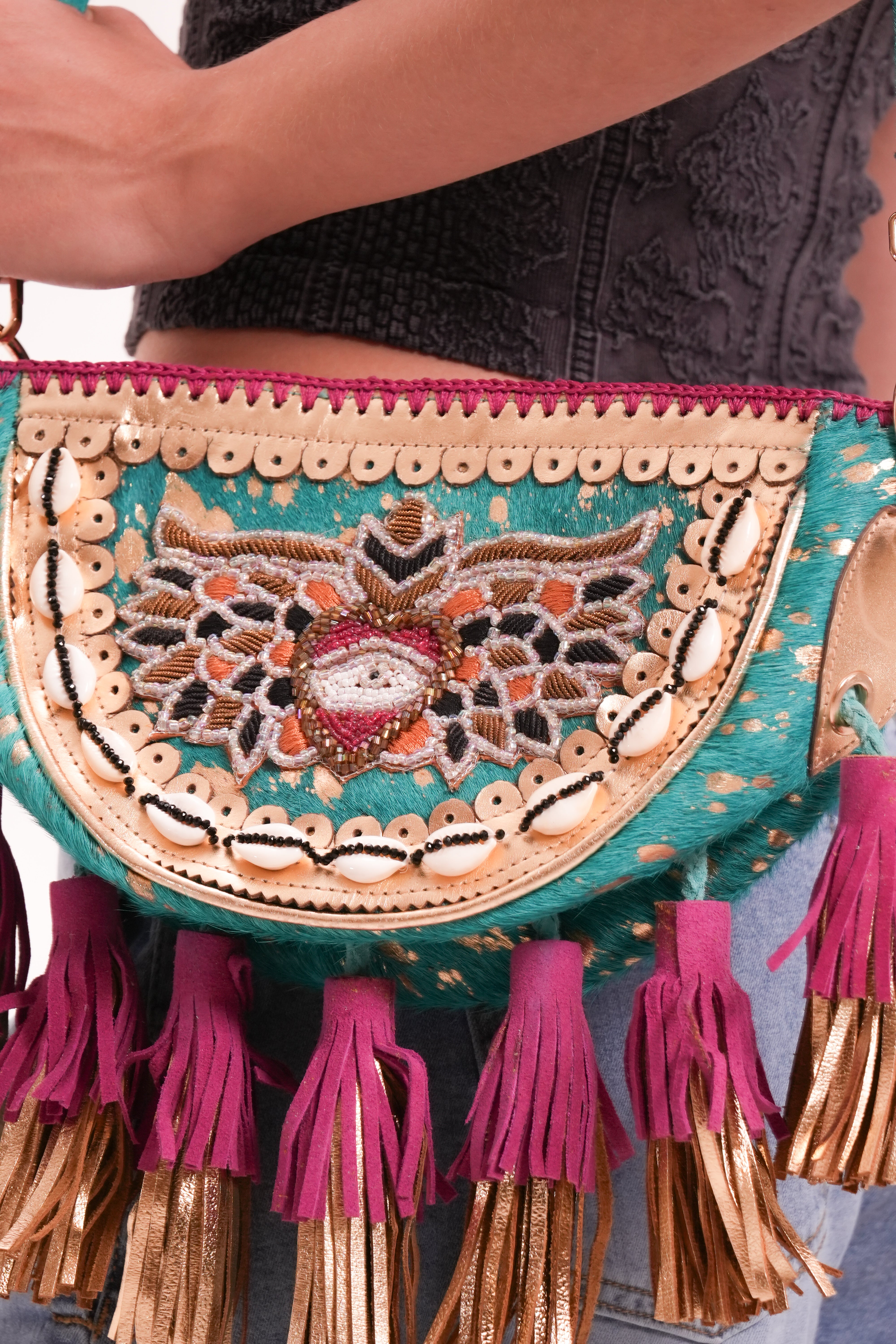 Bolsa Aruba Turquesa