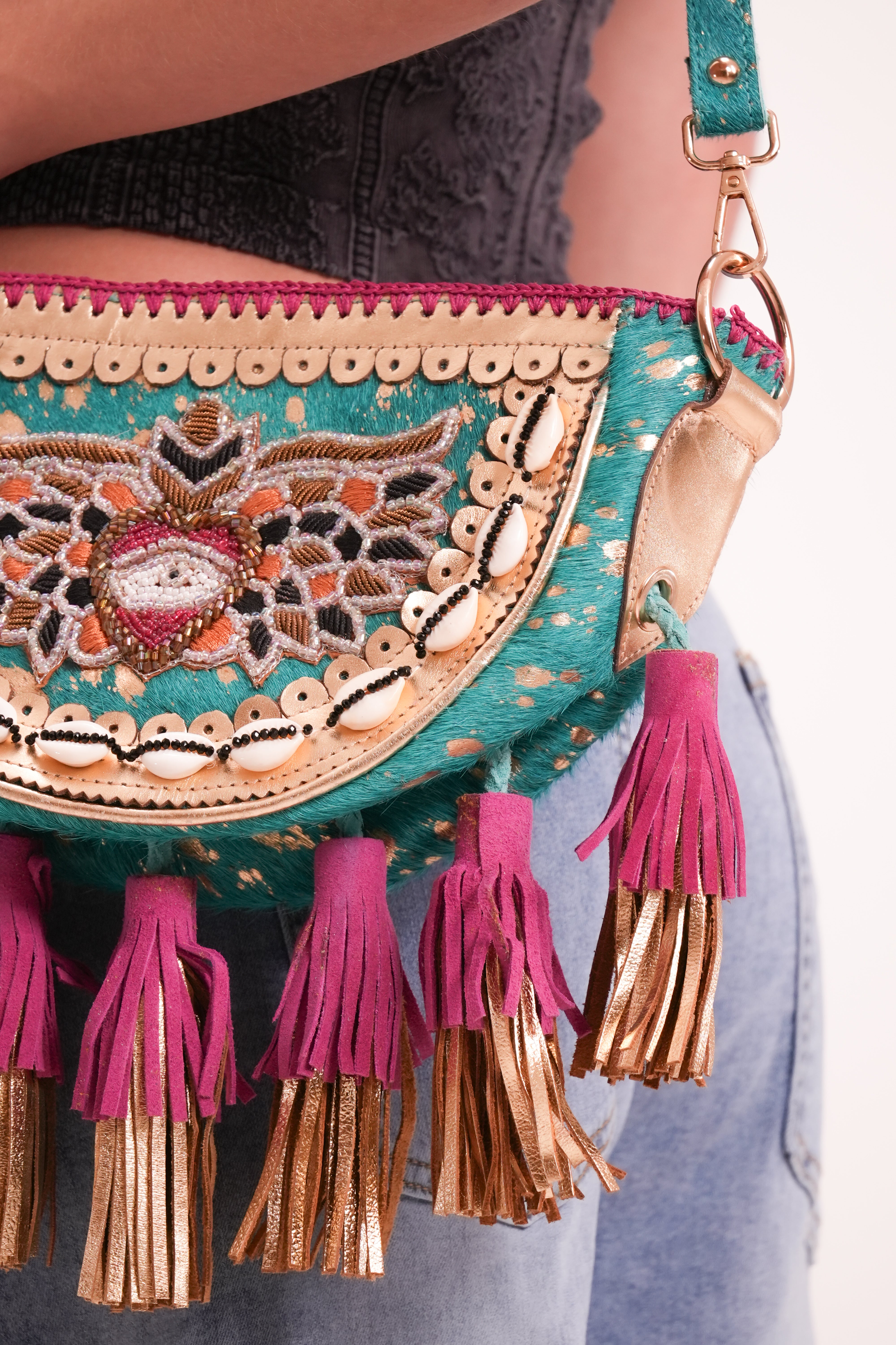 Bolsa Aruba Turquesa