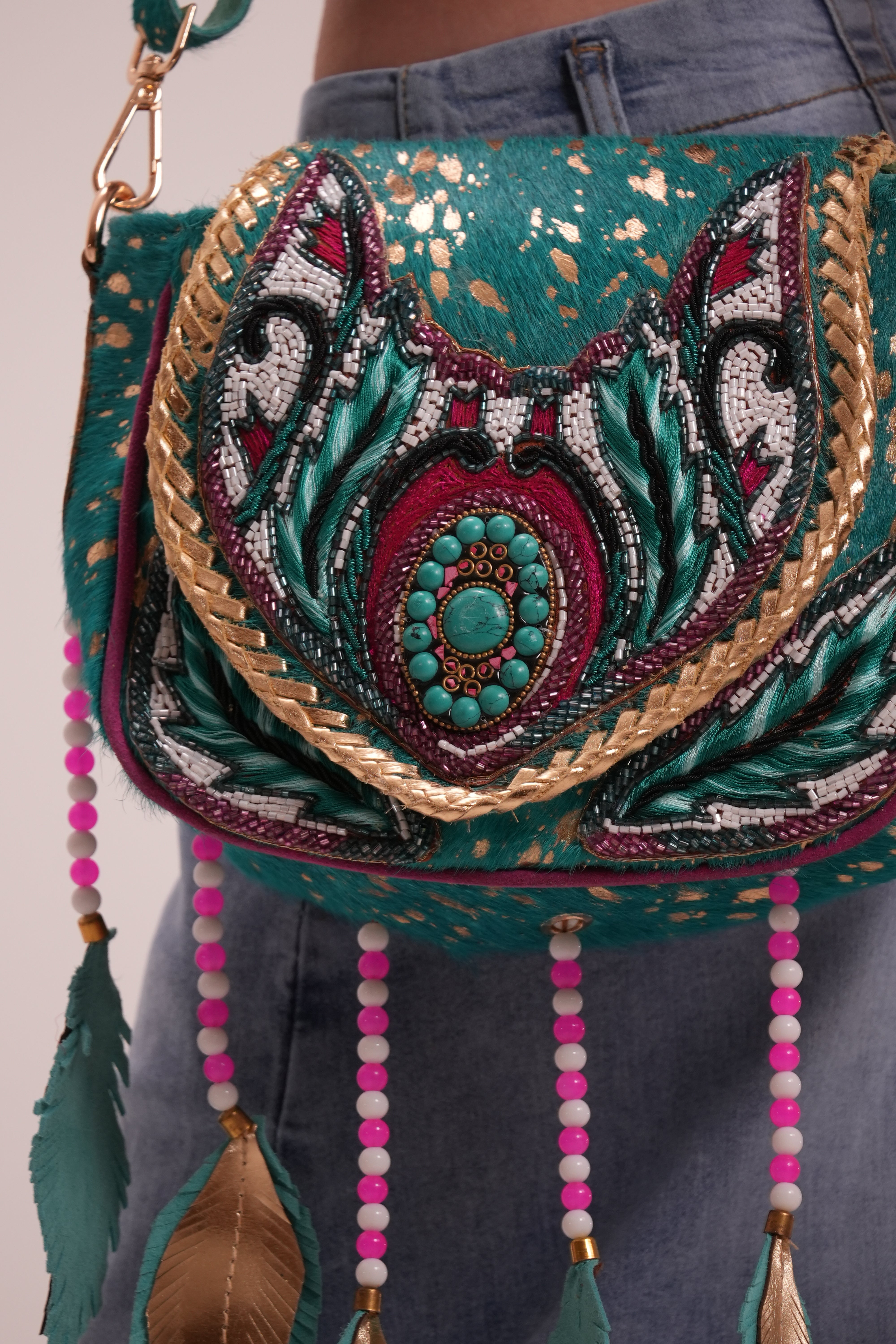 Bolsa Scarlet Turquesa