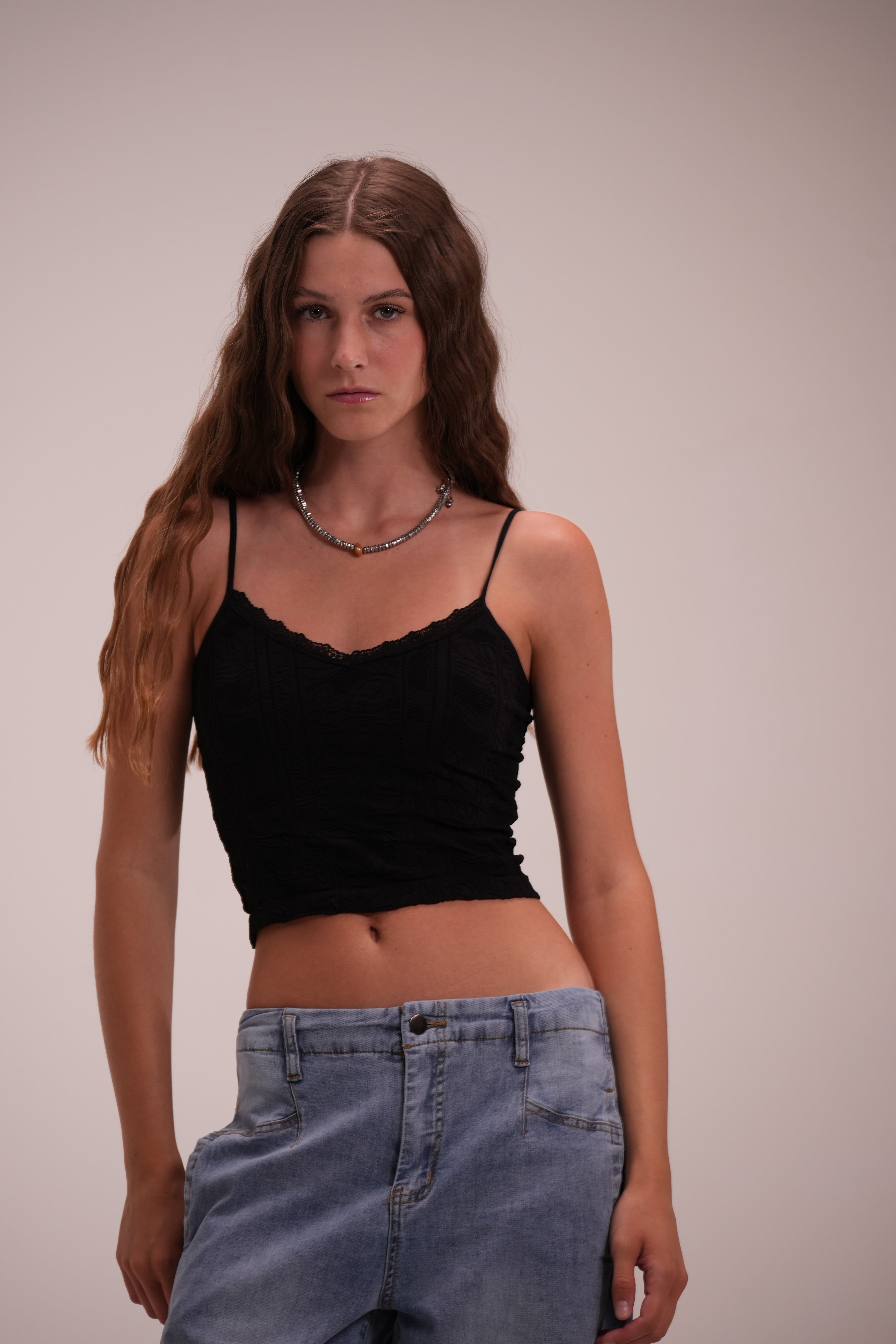 Top Camila Negro