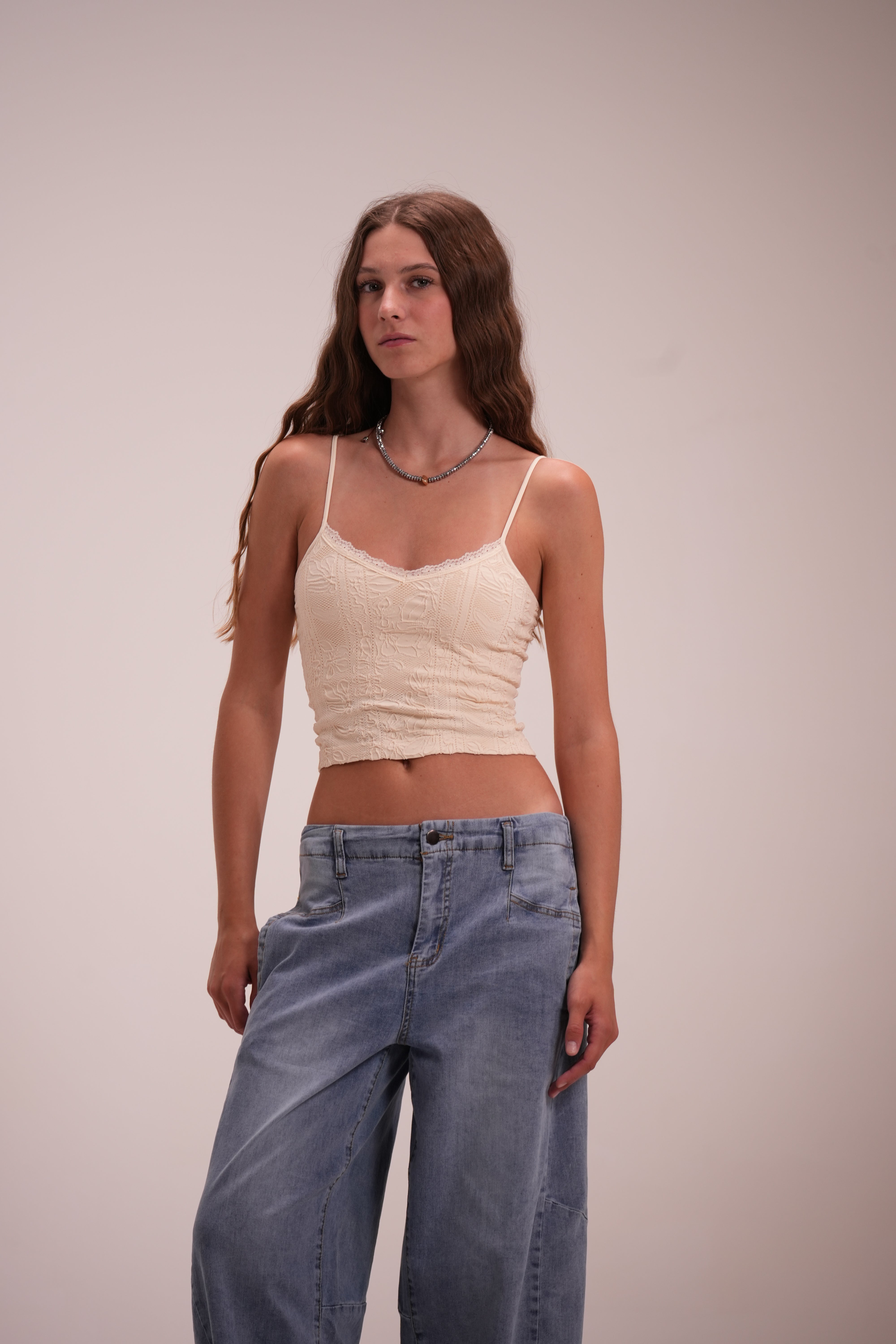 Top Camila Beige