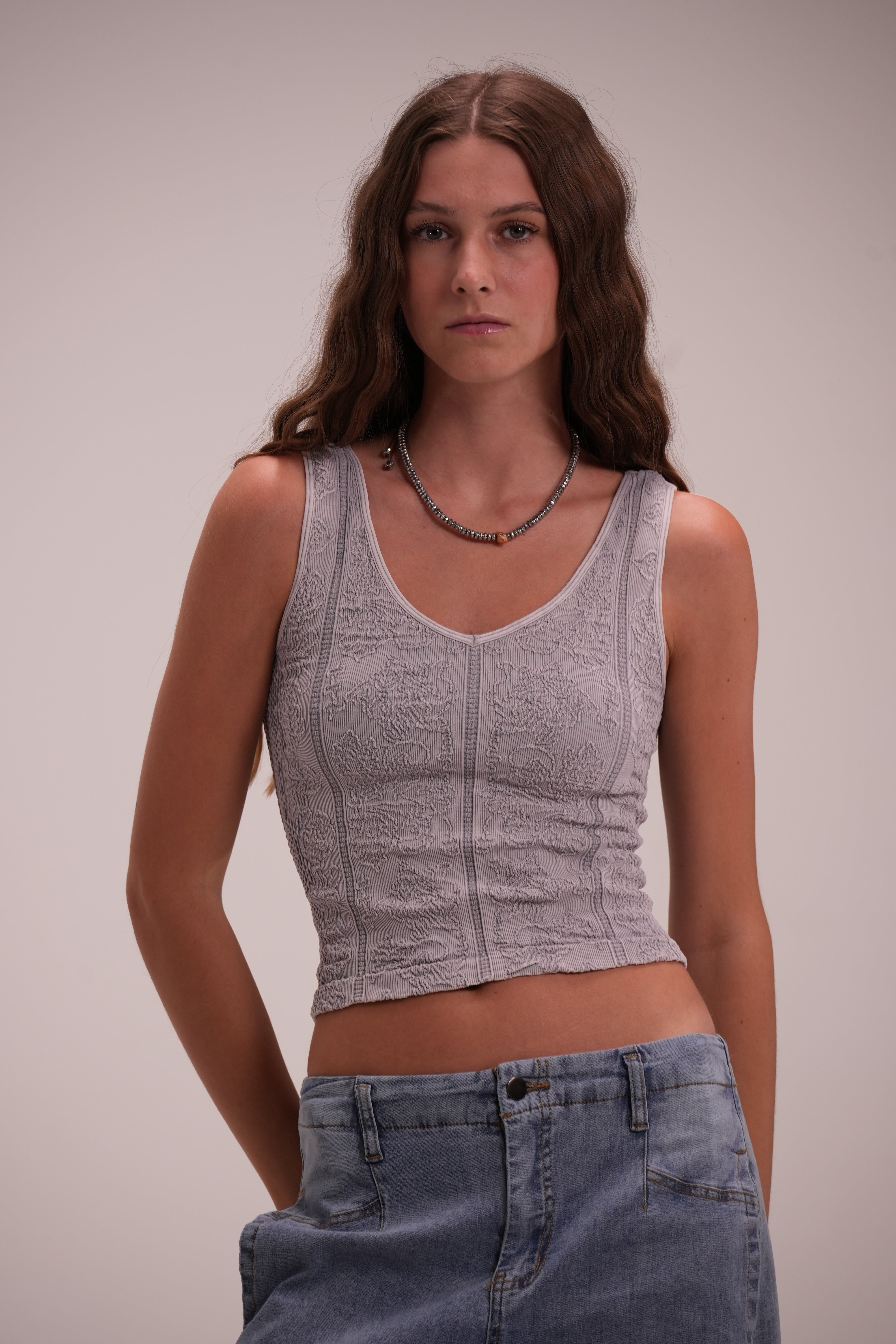 Top Nala Gris