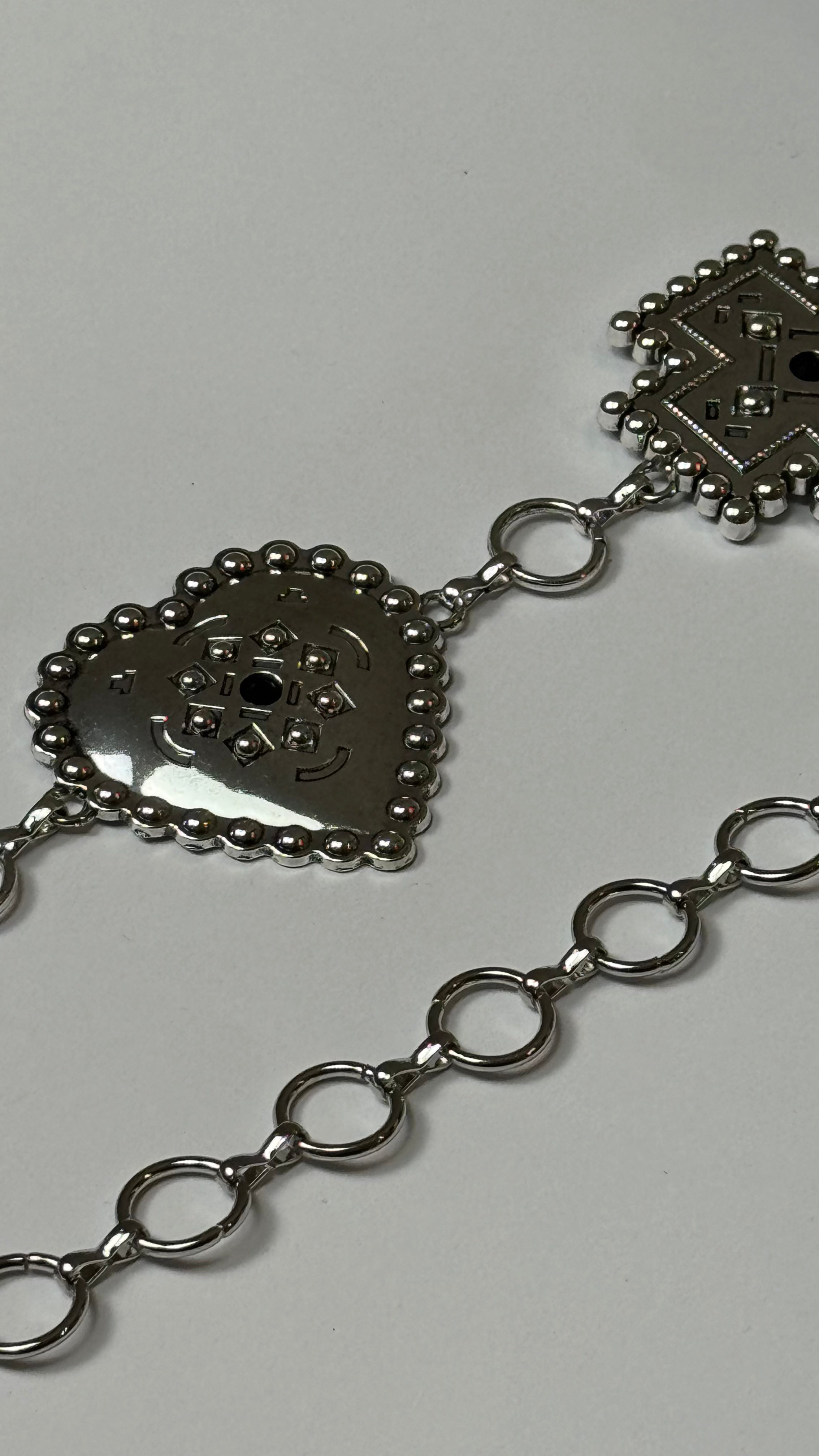 Cinto Metal Plata 16