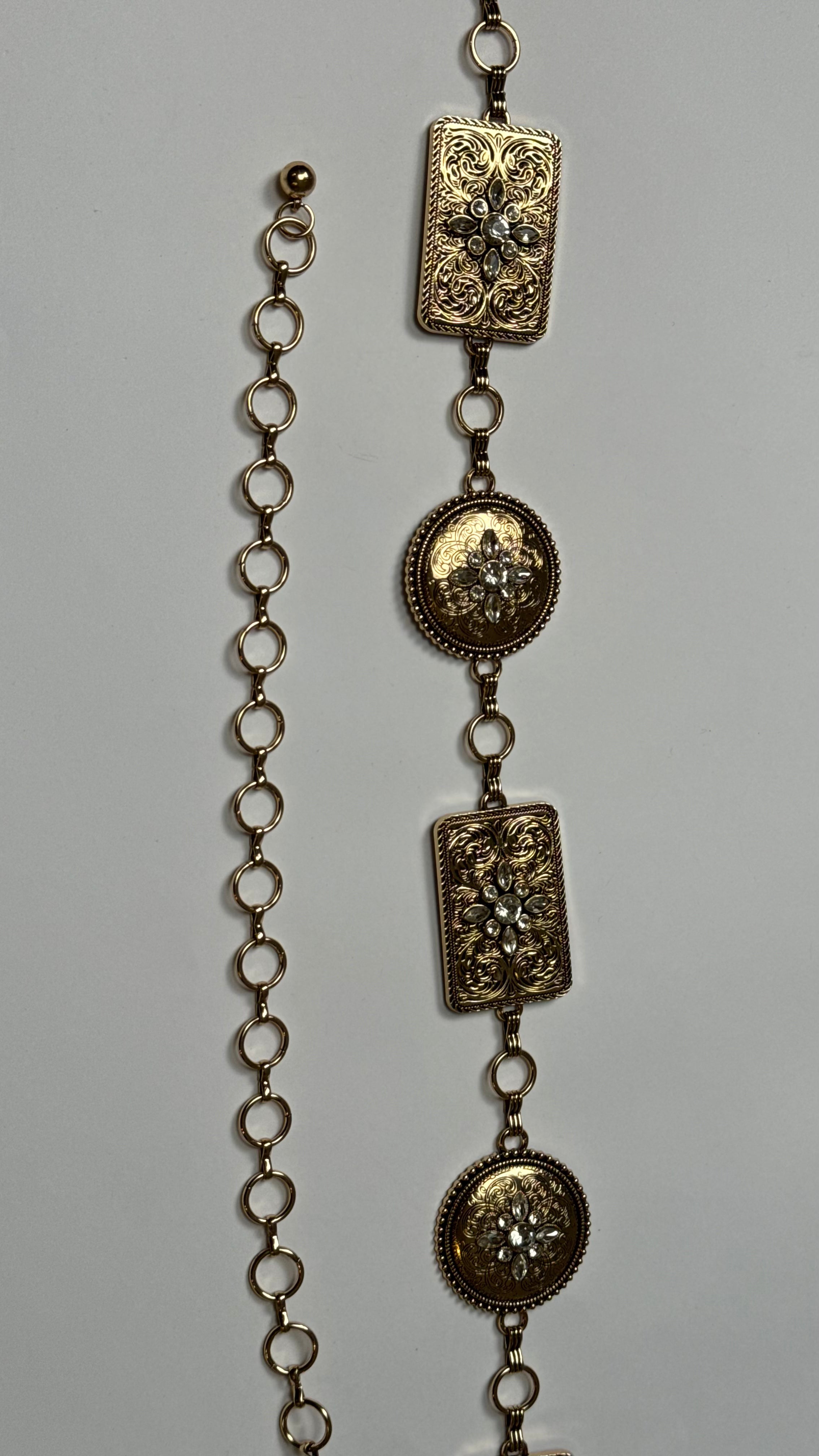 Cinto Metal Dorado 13