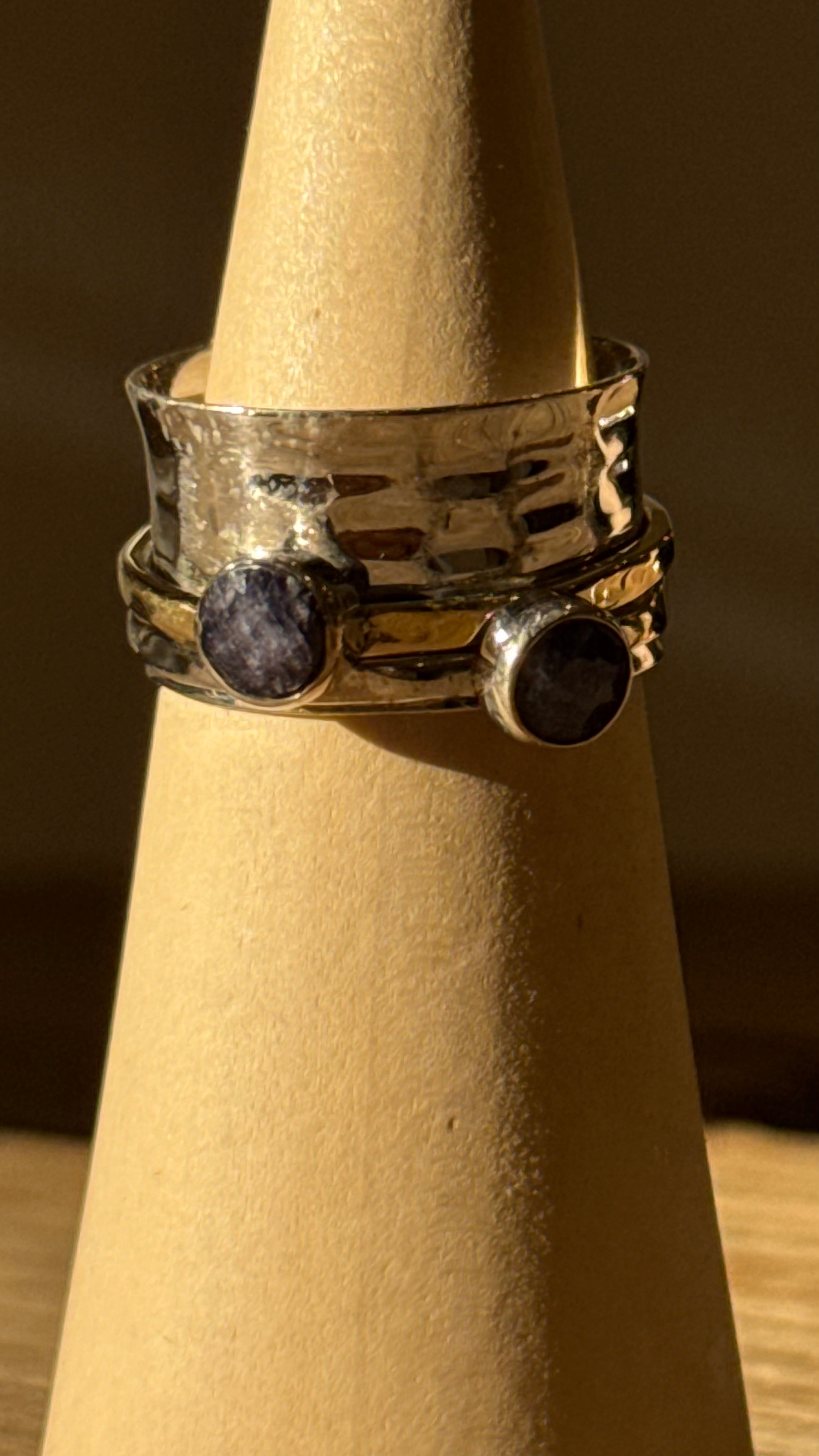 Anillo Plata Doble 1