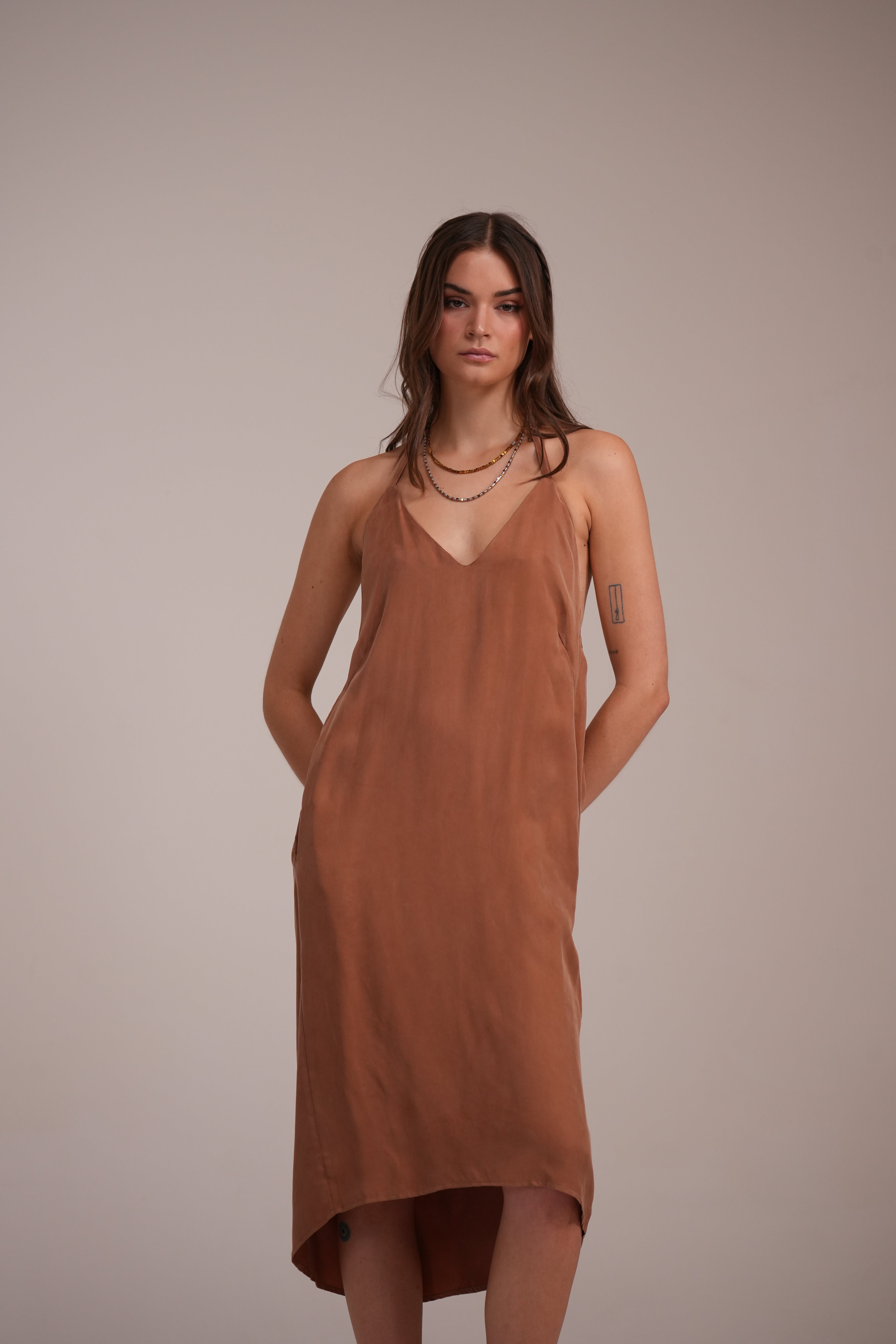Vestido Lara Ladrillo