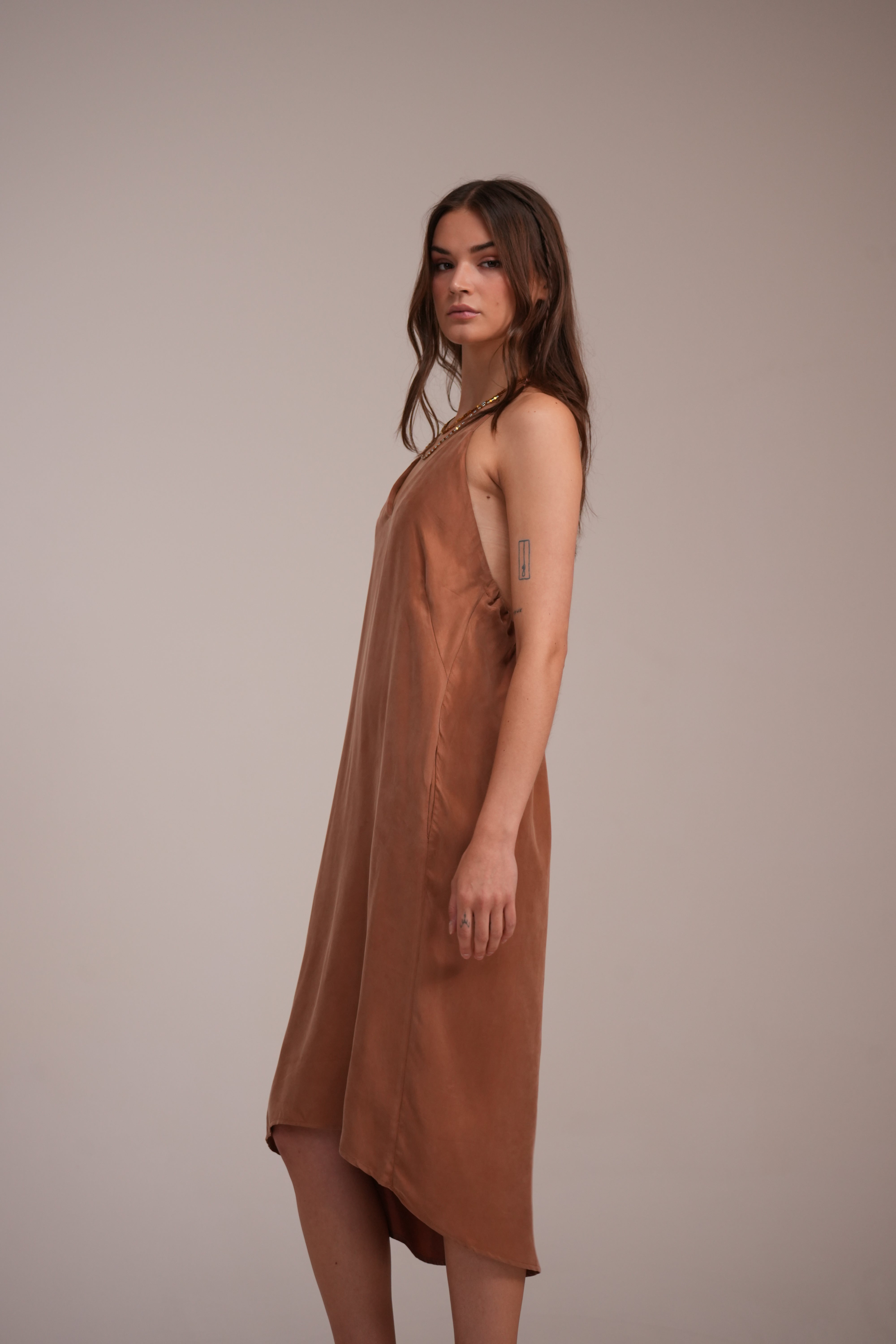 Vestido Lara Ladrillo