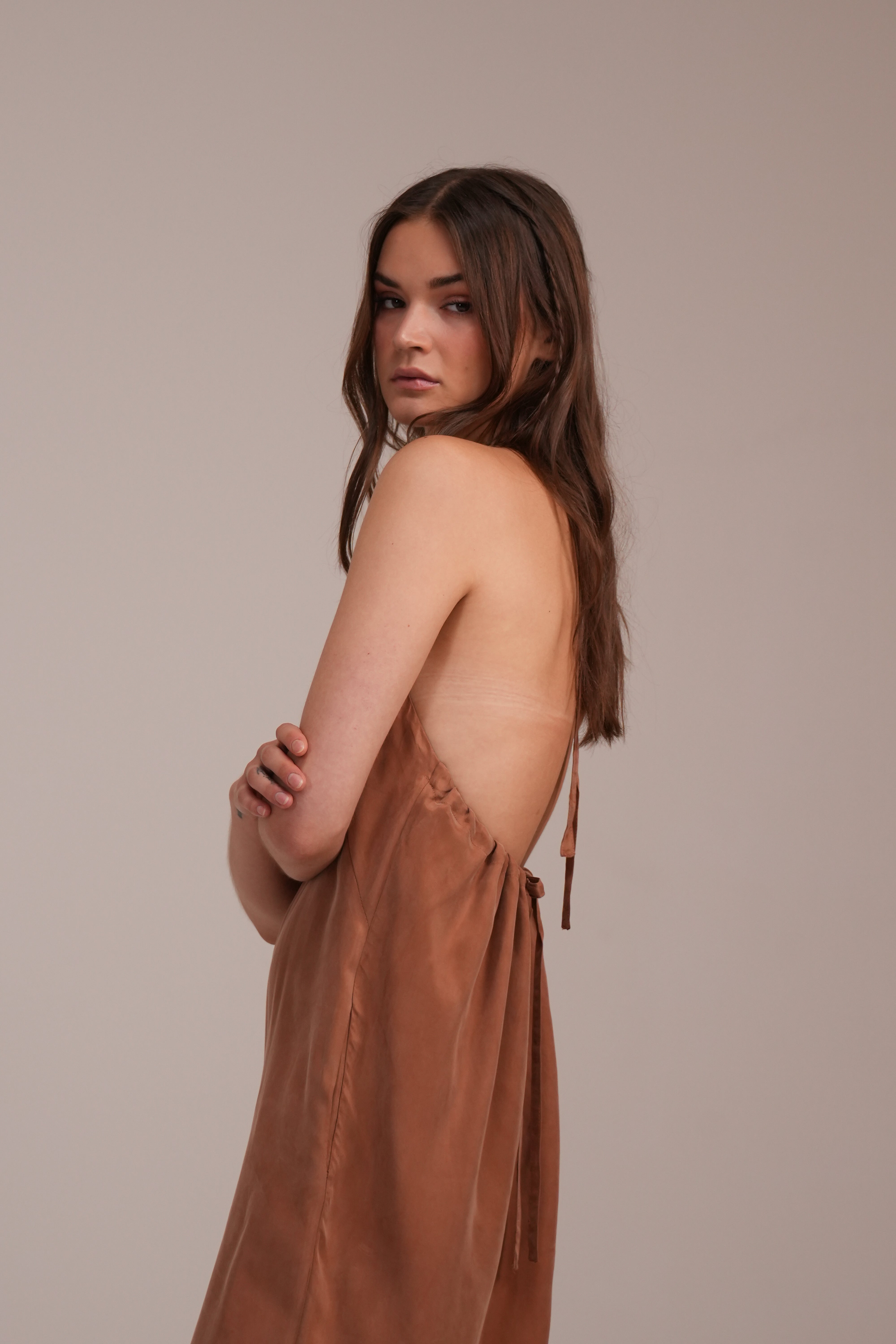 Vestido Lara Ladrillo
