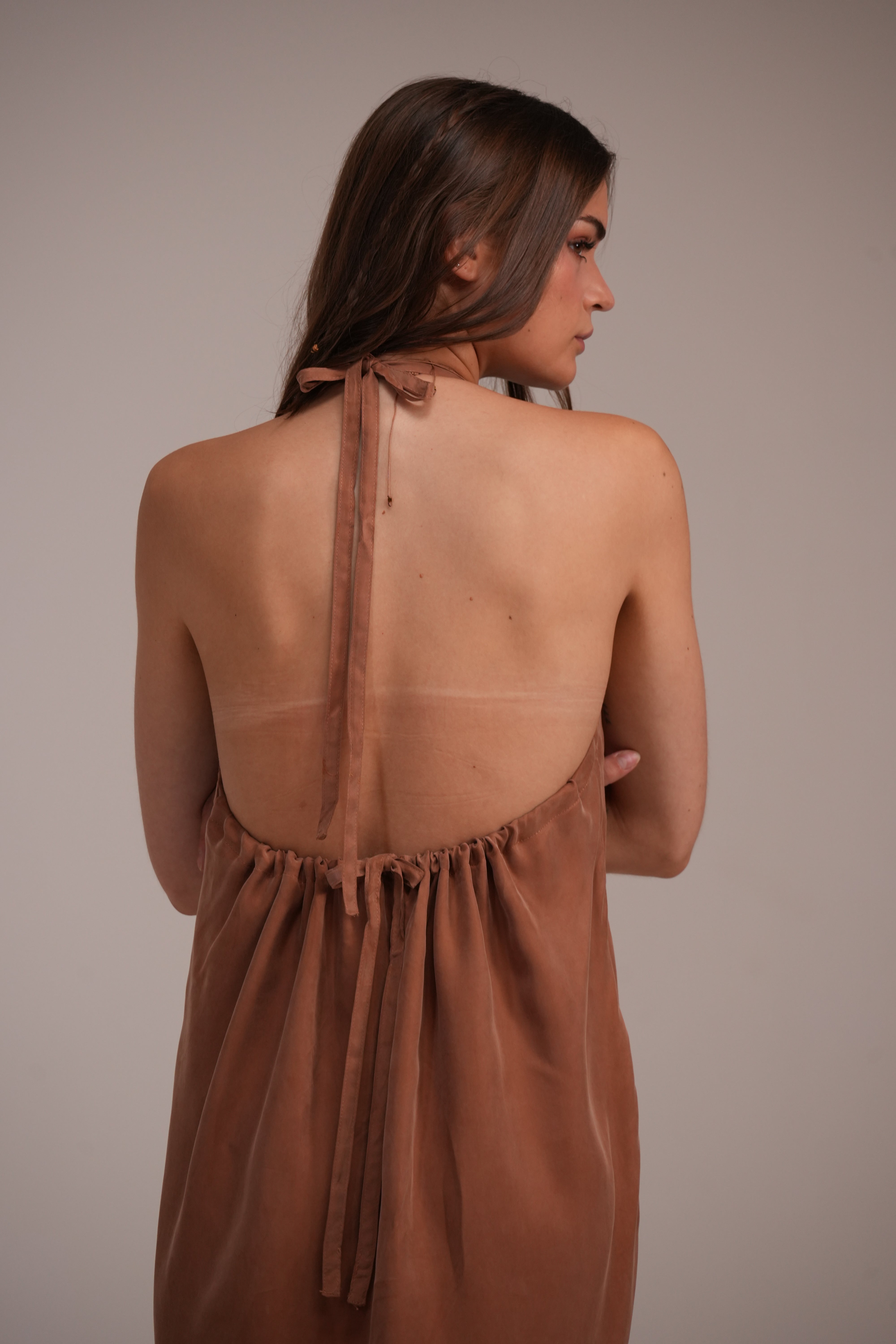 Vestido Lara Ladrillo