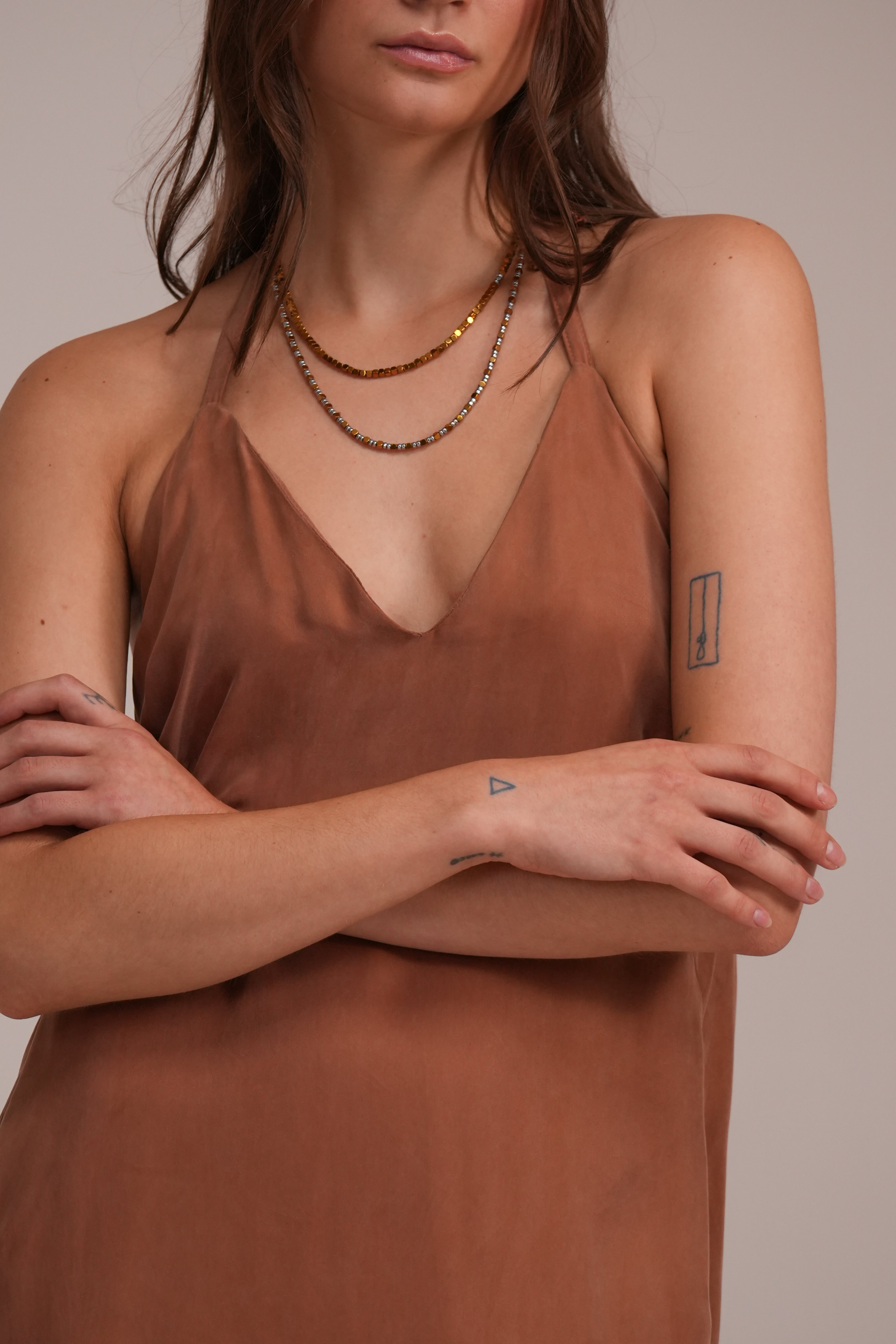 Vestido Lara Ladrillo