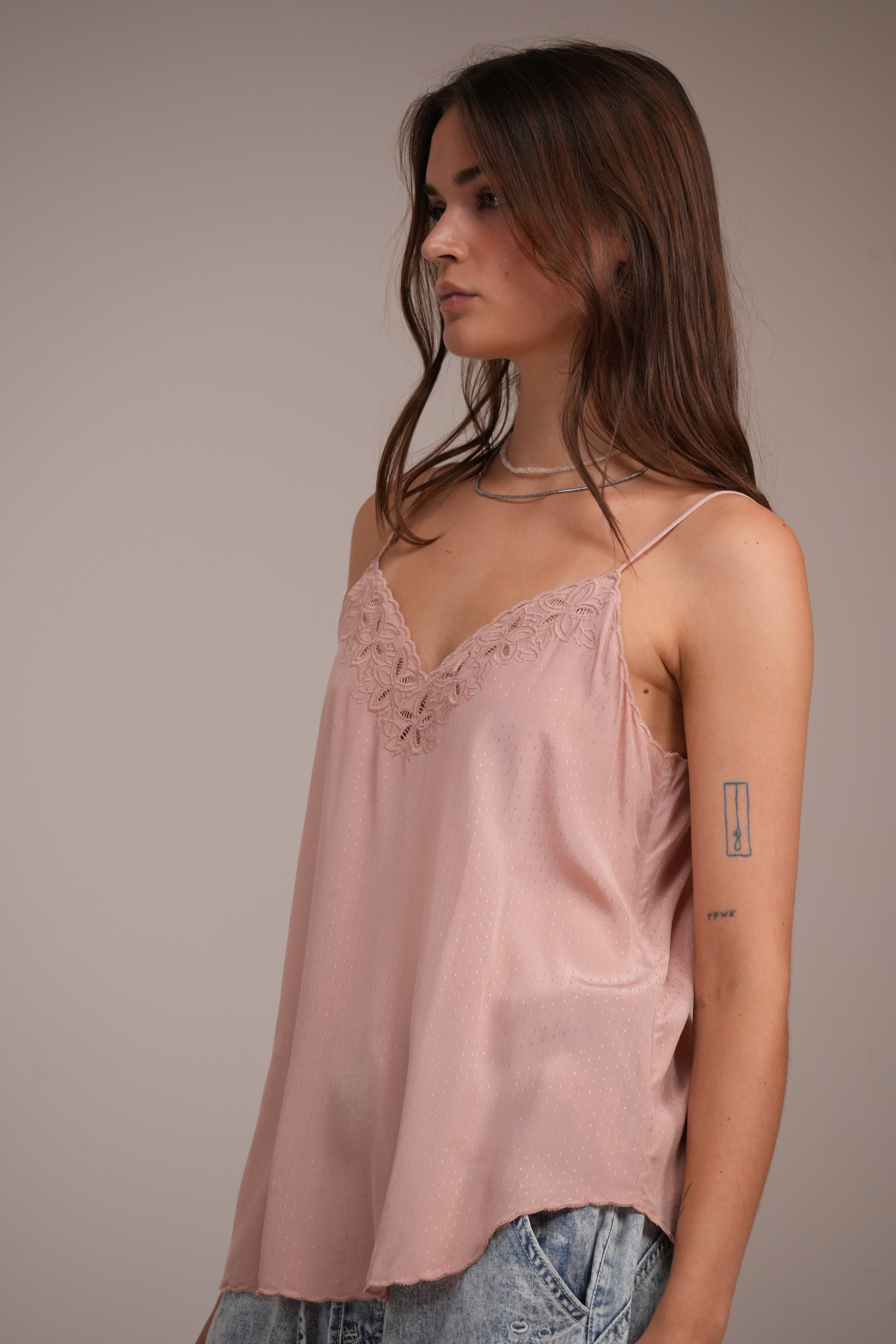 Blusa Christa Rosa