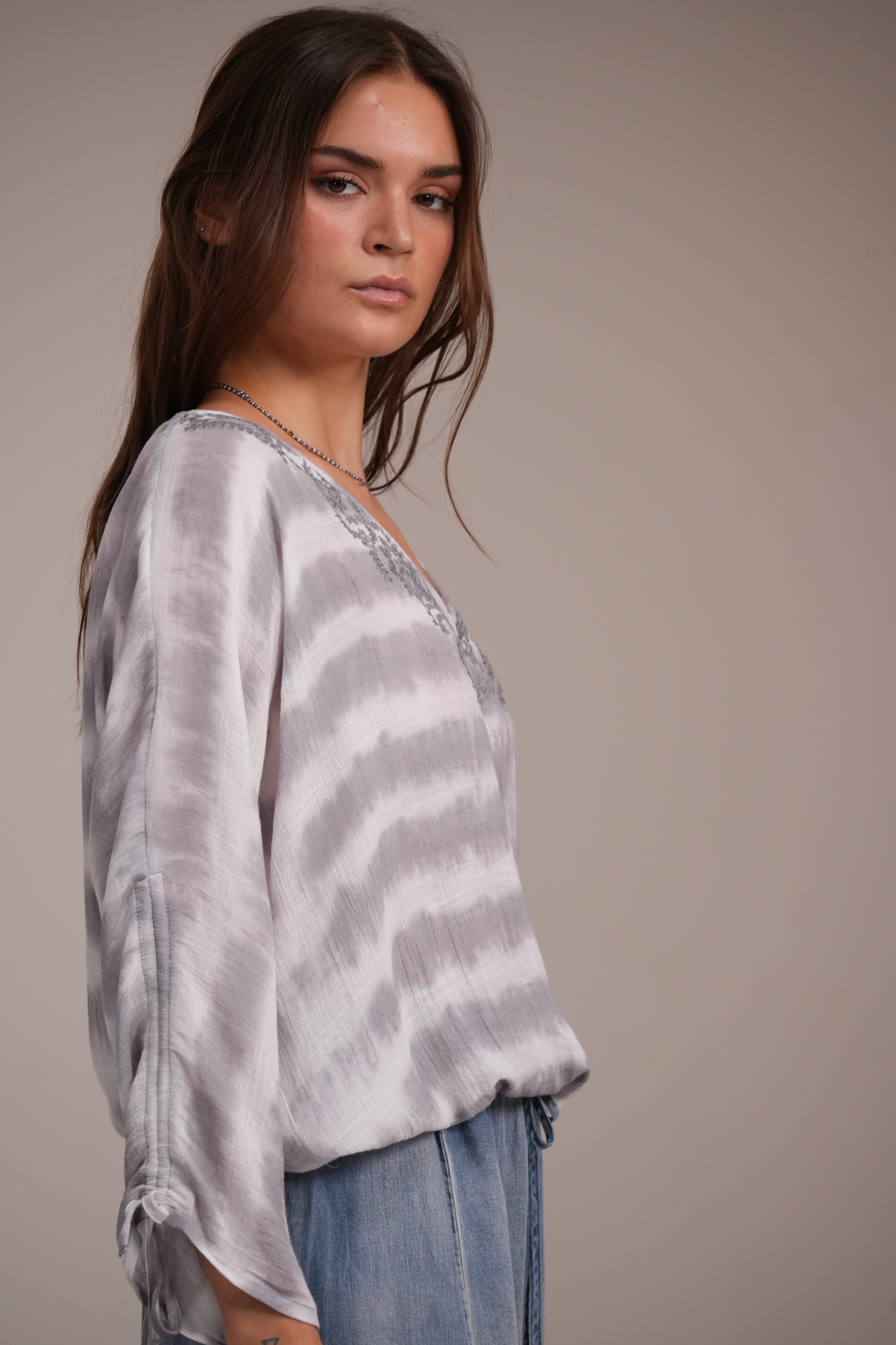 Blusa Amalia Gris