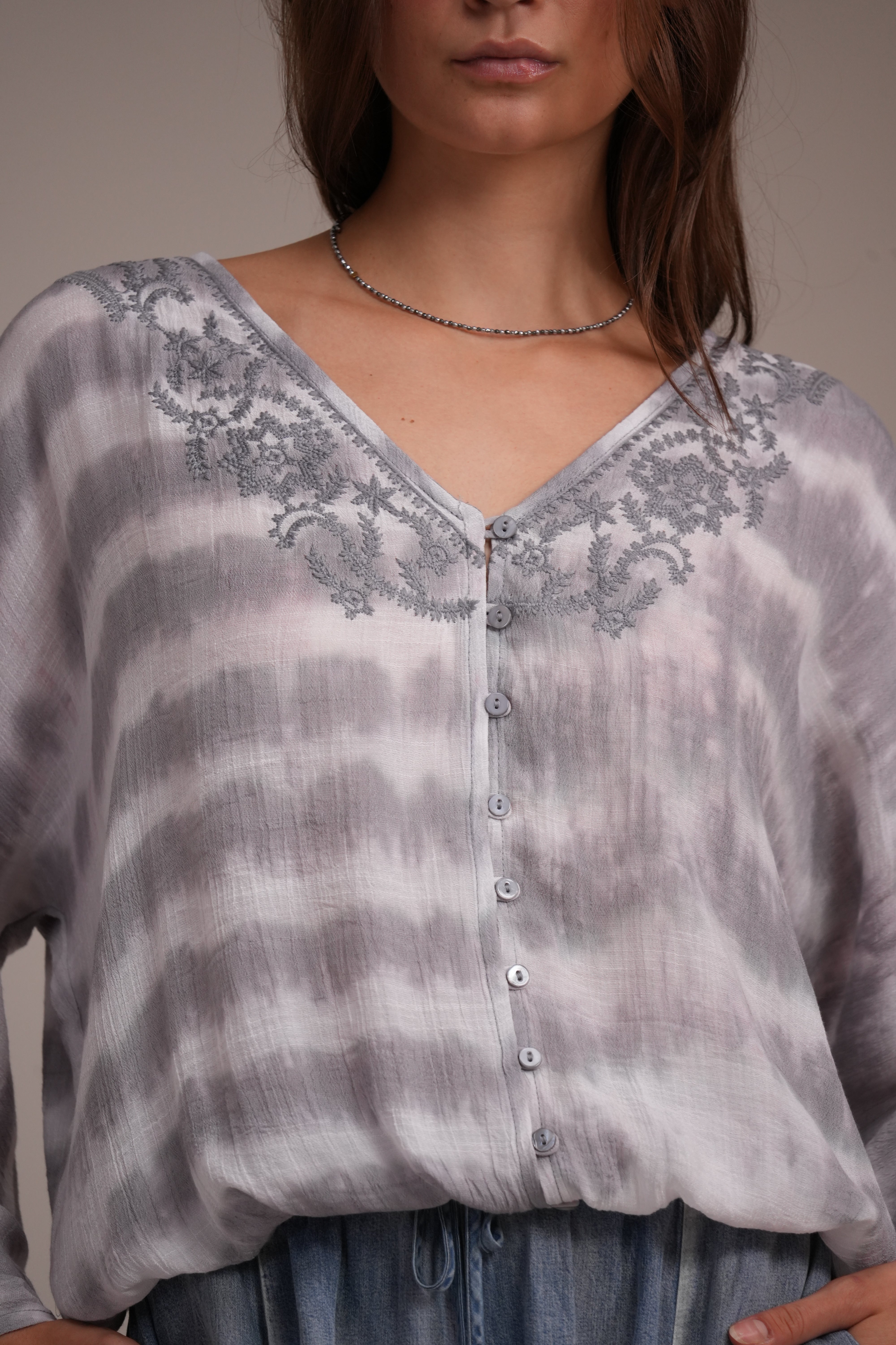 Blusa Amalia Gris