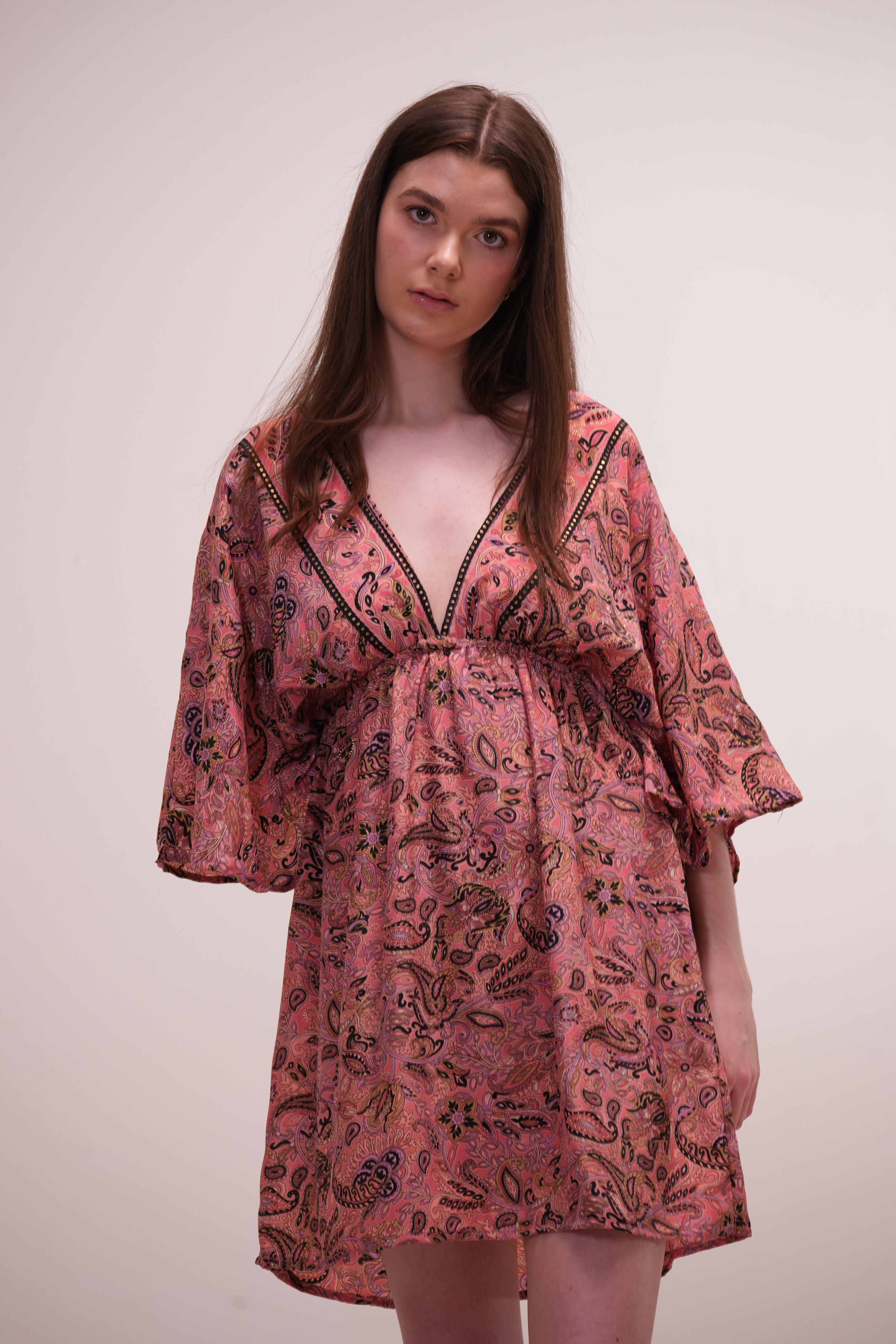 Vestido Azafrán Rosa