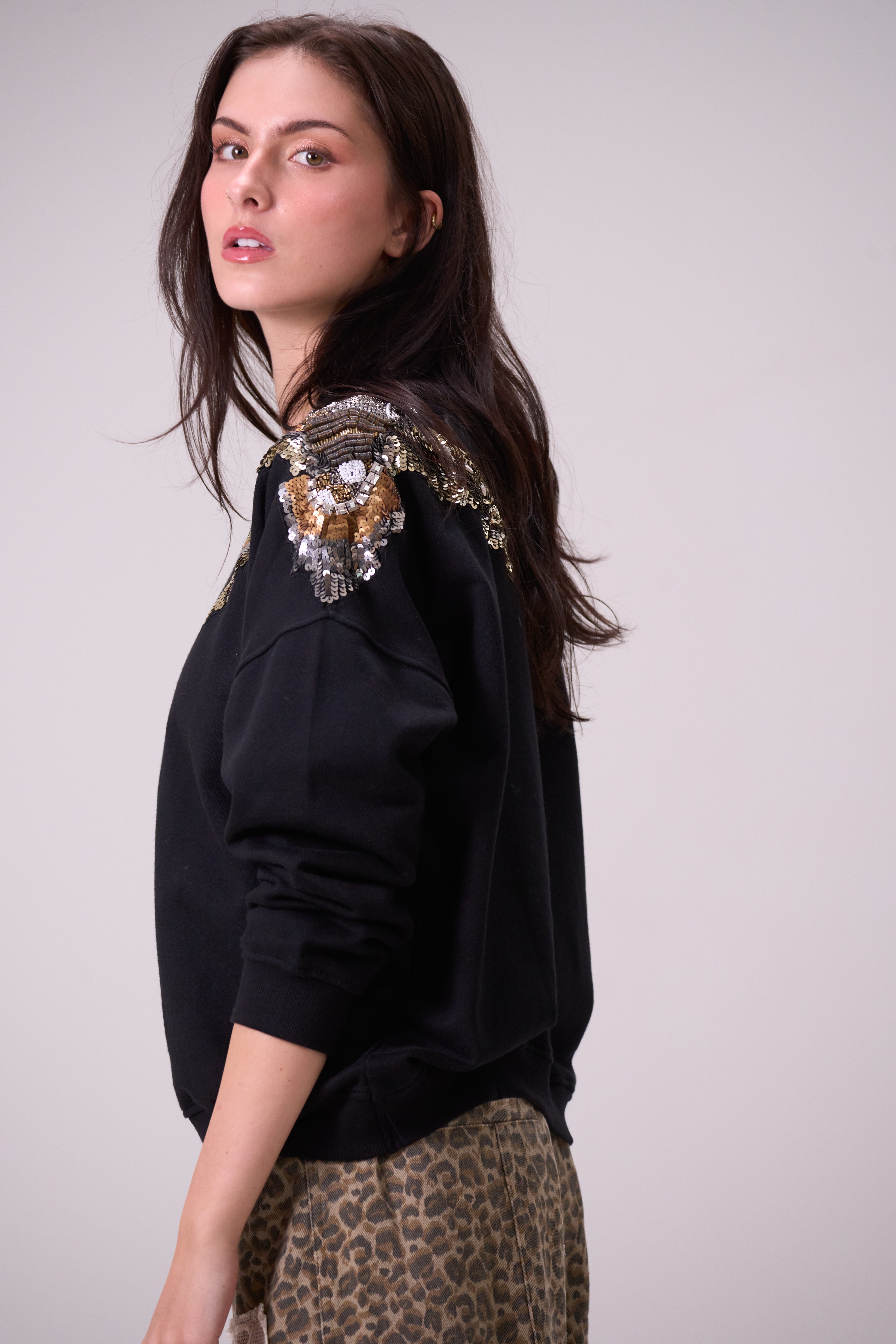 Sudadera Praga Negra