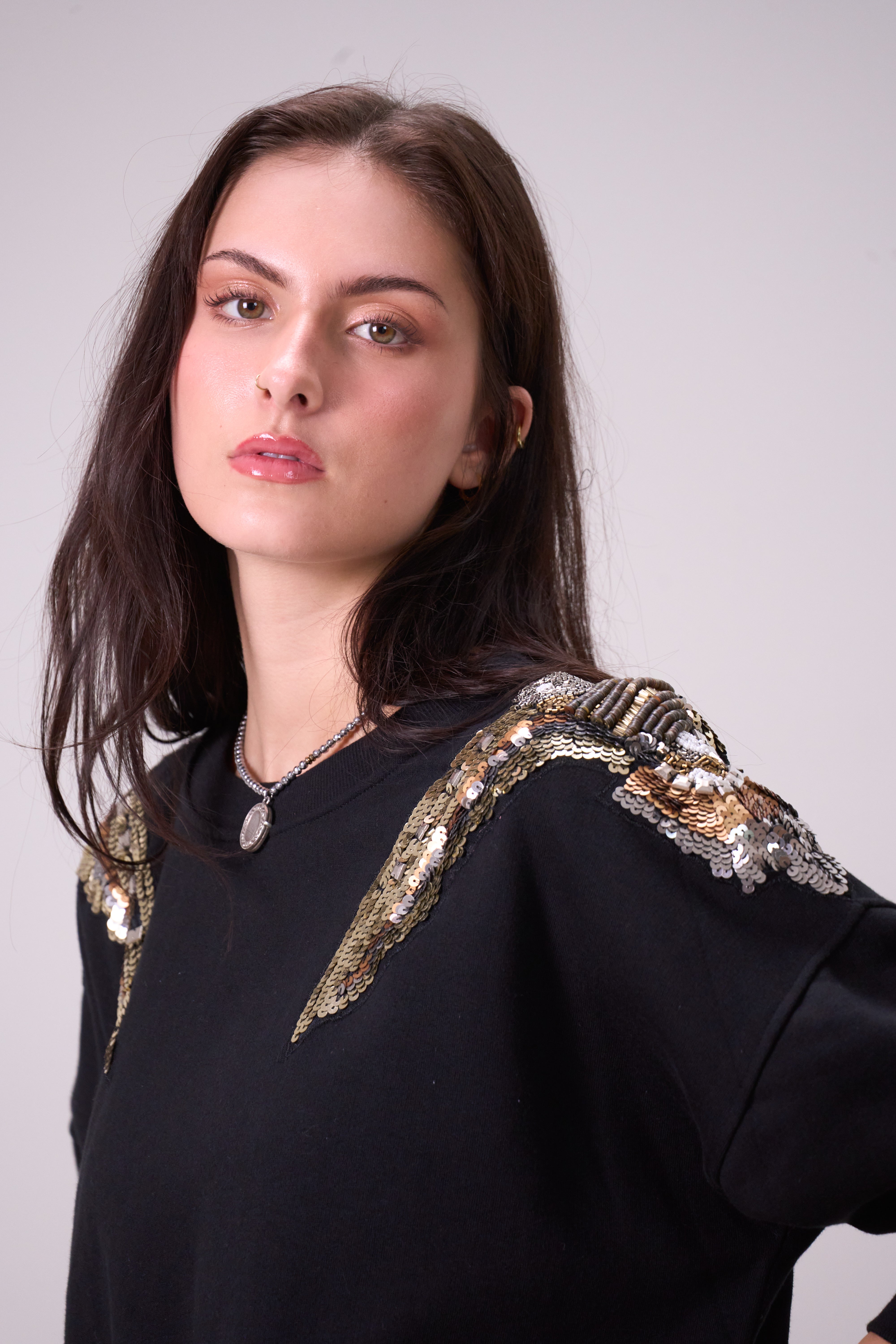 Sudadera Praga Negra