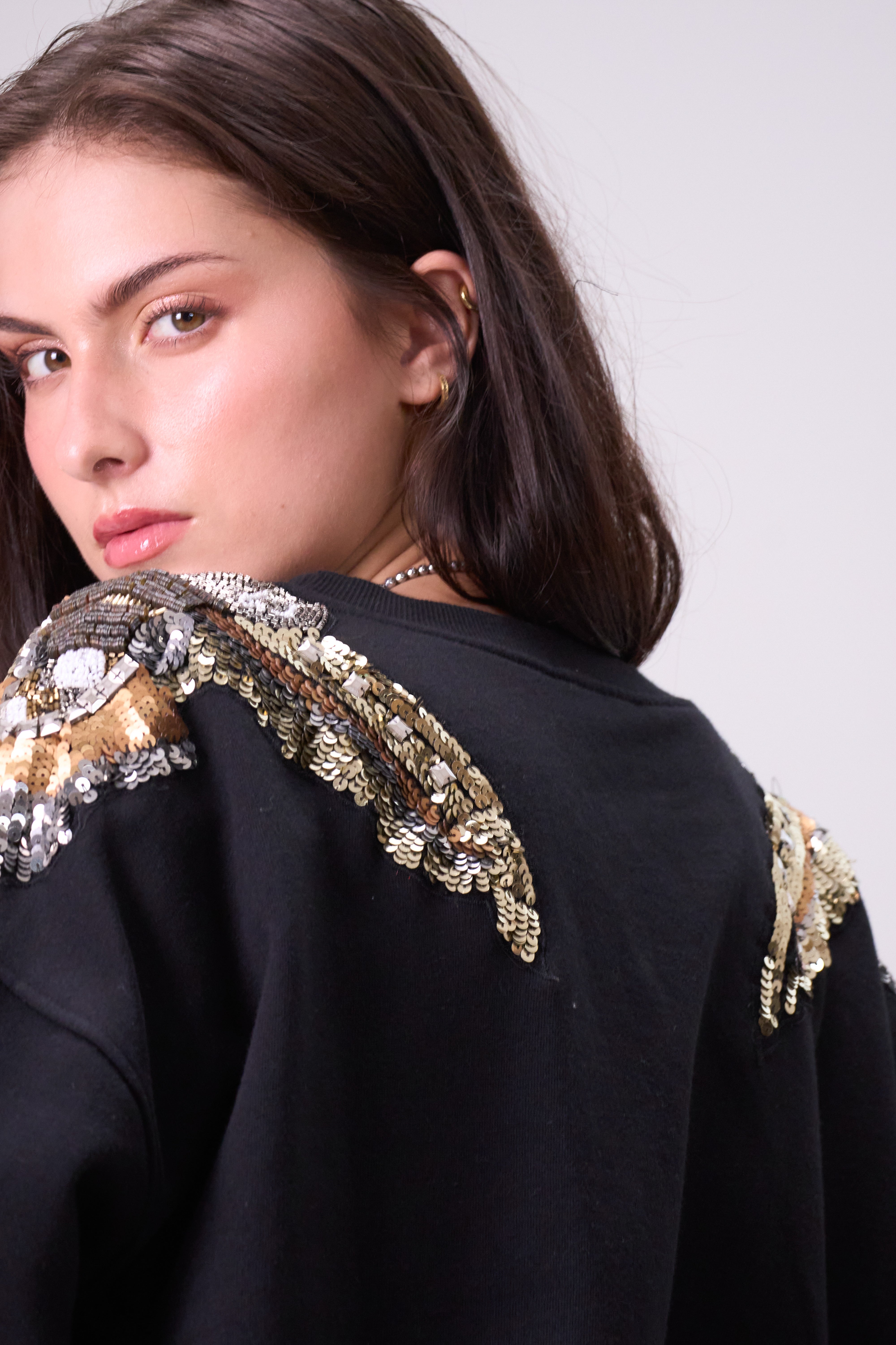 Sudadera Praga Negra