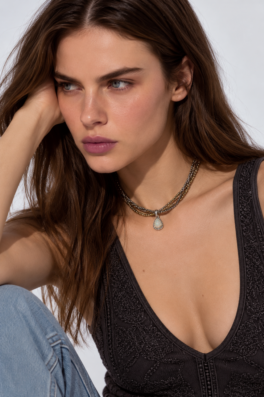 Collar ópalo